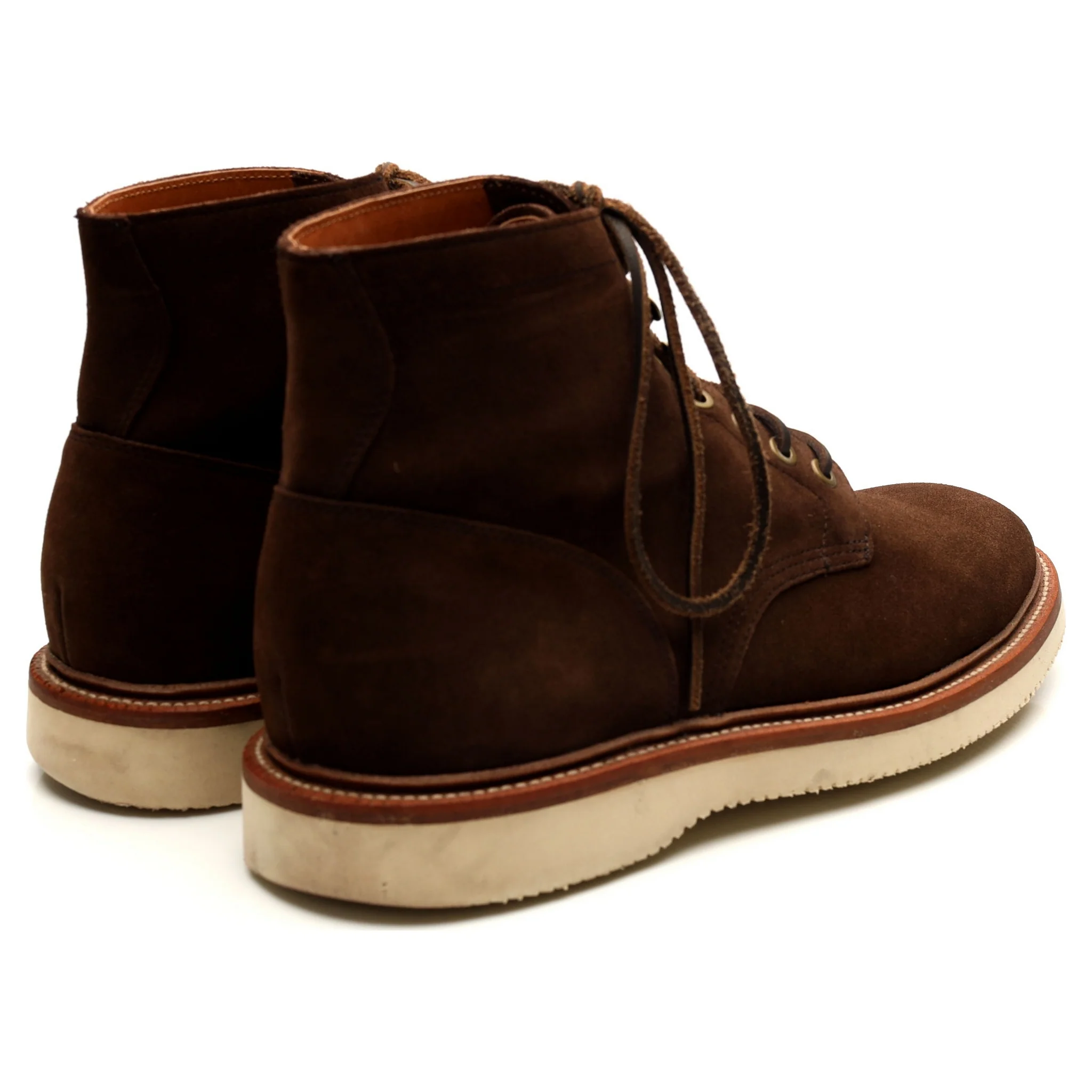 'Diesel' Brown Suede Boots UK 10 US 11 - Image 5