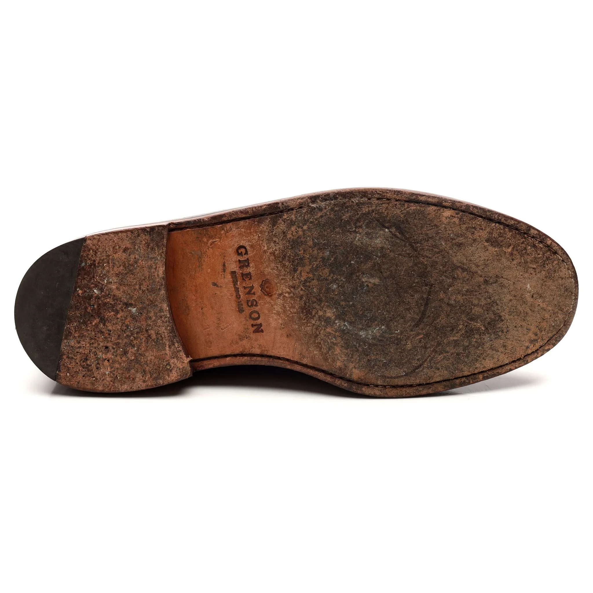 'Archie' Brown Leather Derby Brogues UK 10 G - Image 11