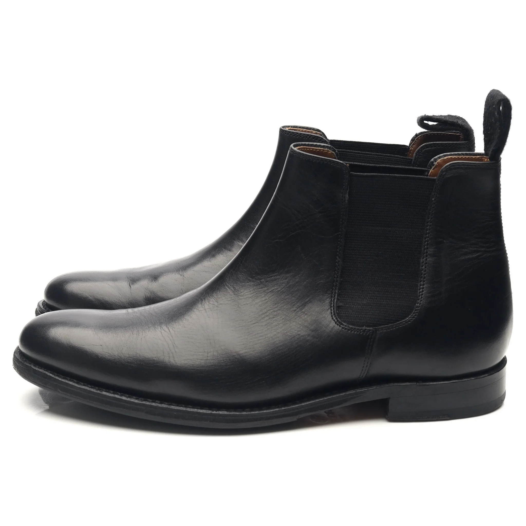 Women's 'Grace' Black Leather Chelsea Boots UK 6 - Image 2