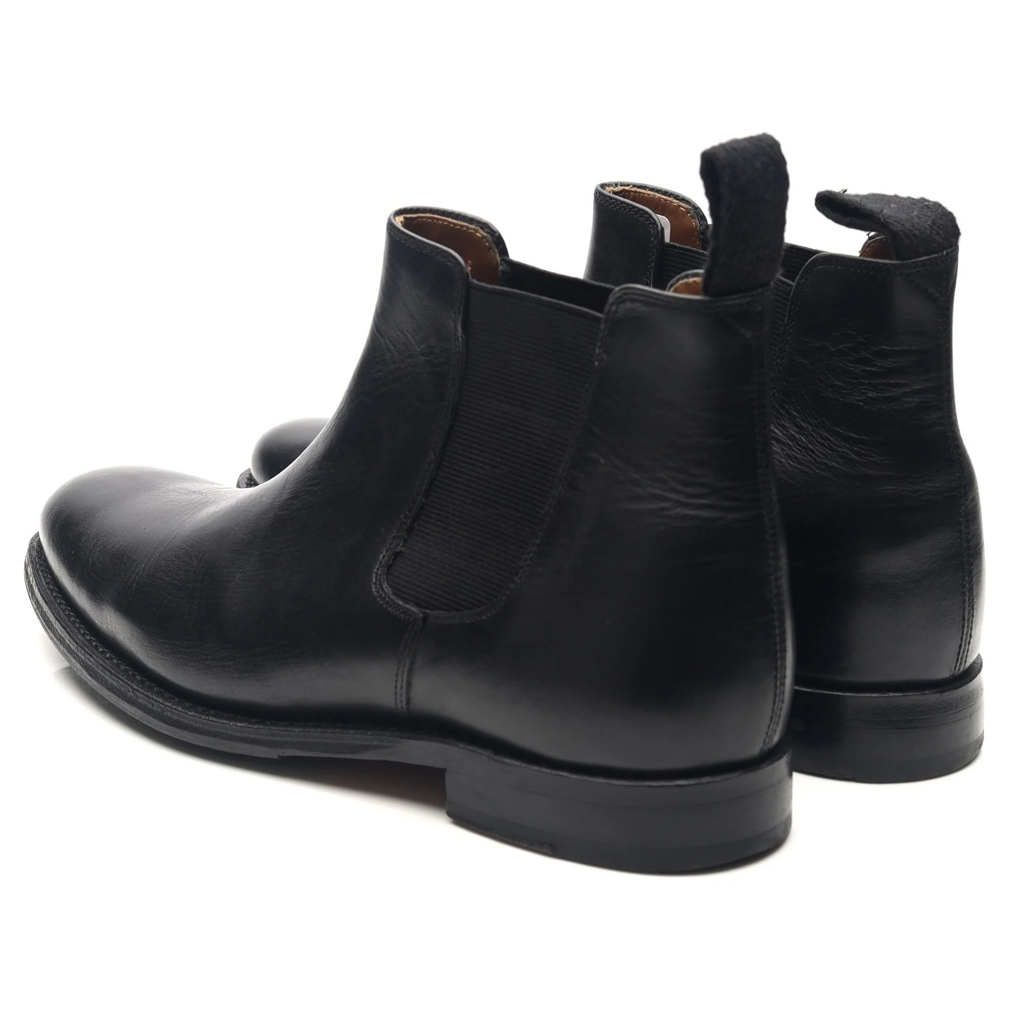 Women's 'Grace' Black Leather Chelsea Boots UK 6 - Image 3
