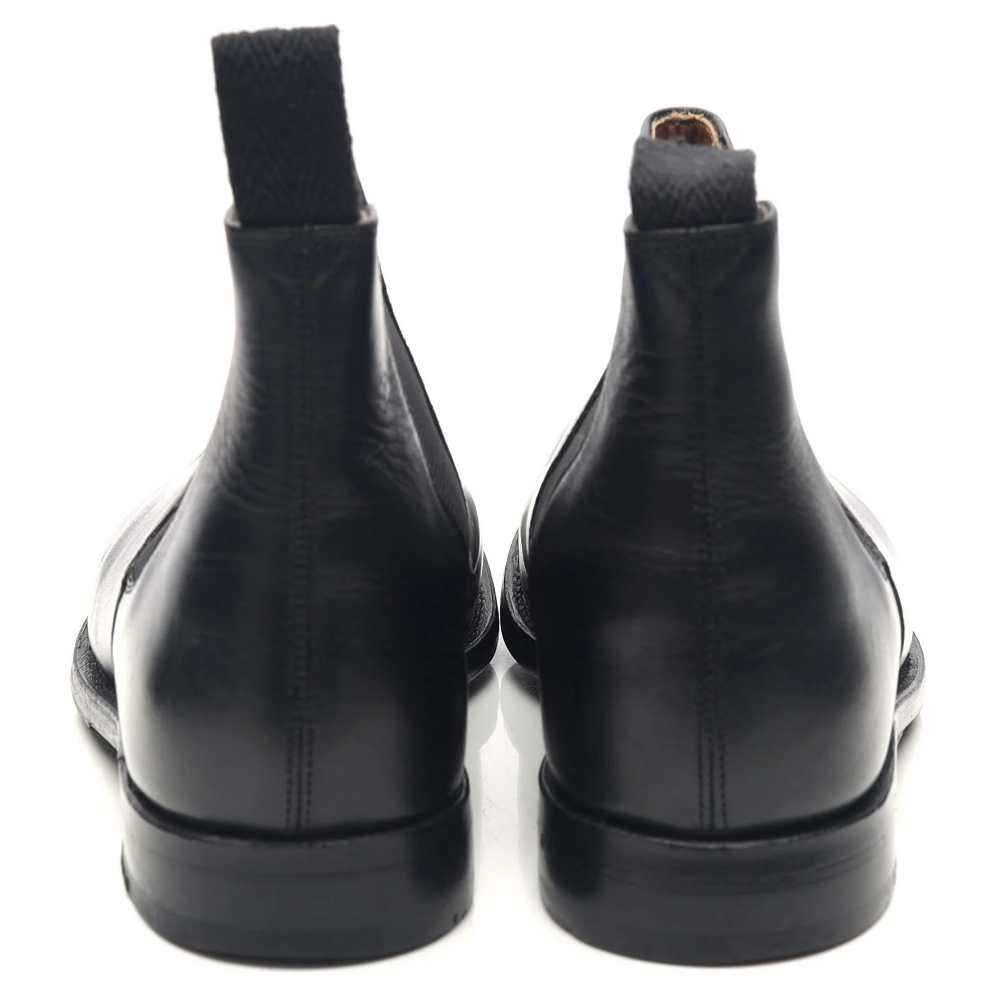 Women's 'Grace' Black Leather Chelsea Boots UK 6 - Image 4