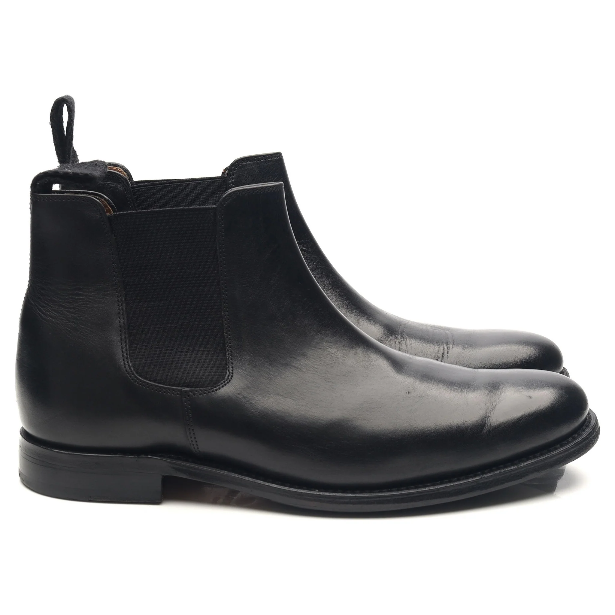 Women's 'Grace' Black Leather Chelsea Boots UK 6 - Image 6