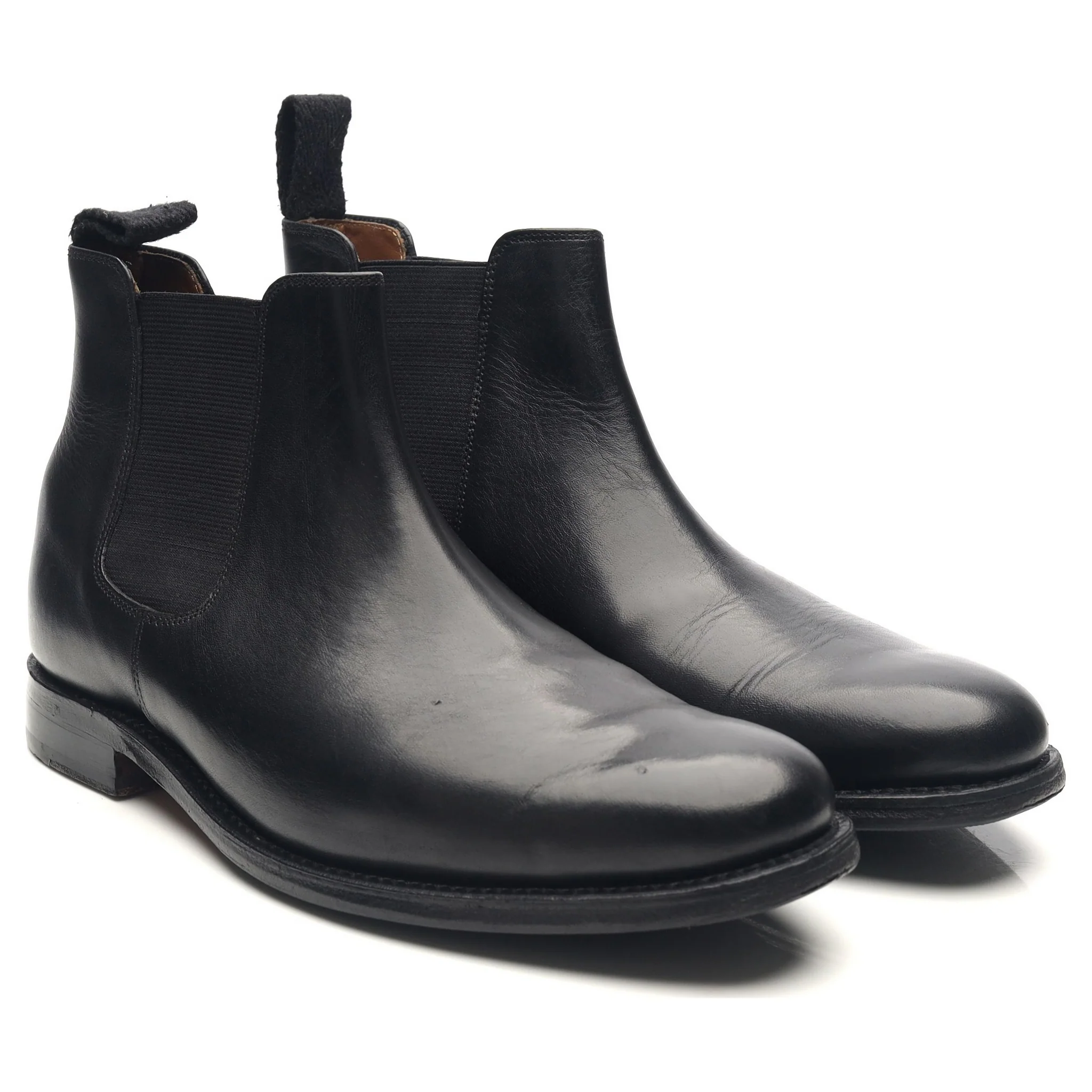Women's 'Grace' Black Leather Chelsea Boots UK 6 - Image 7