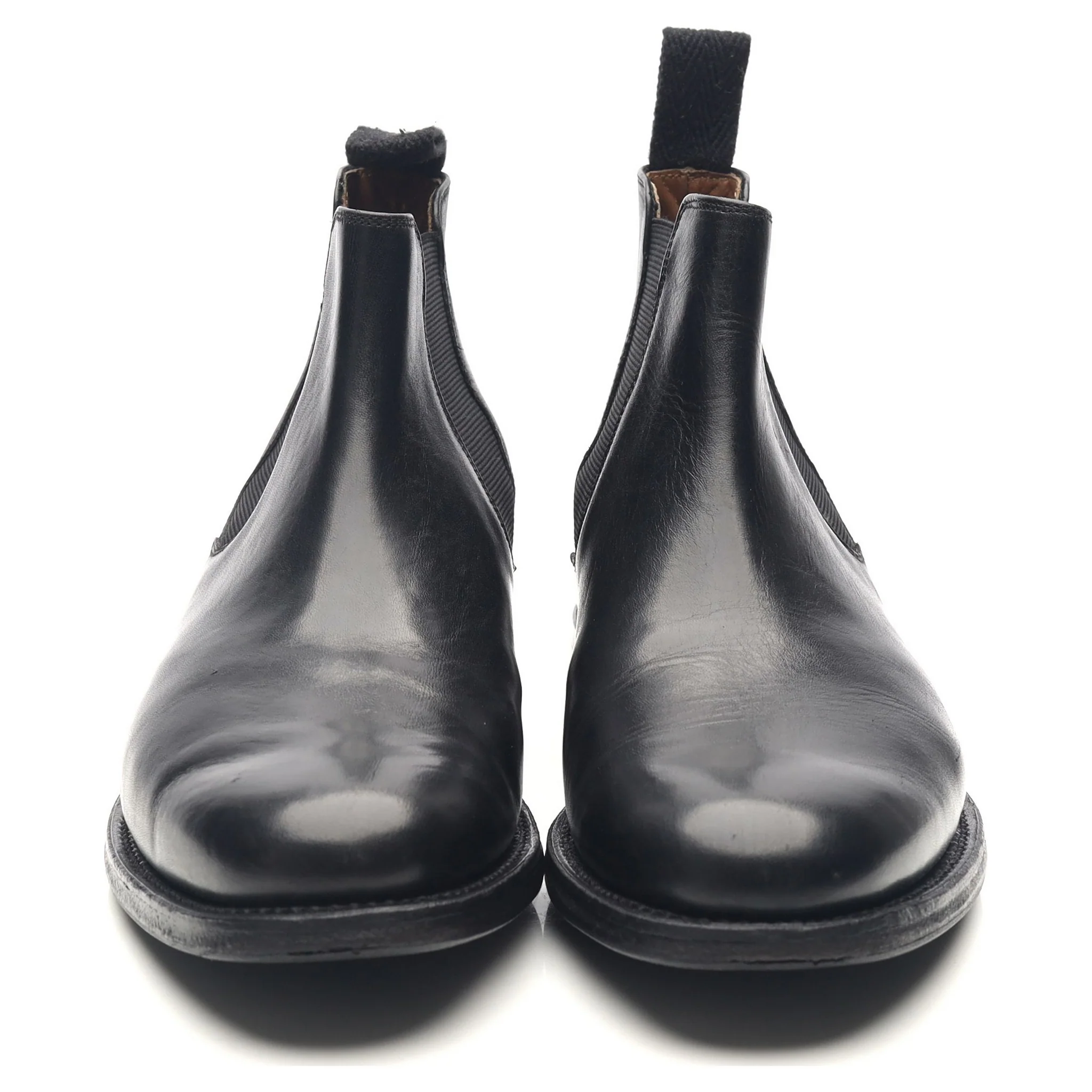 Women's 'Grace' Black Leather Chelsea Boots UK 6 - Image 8