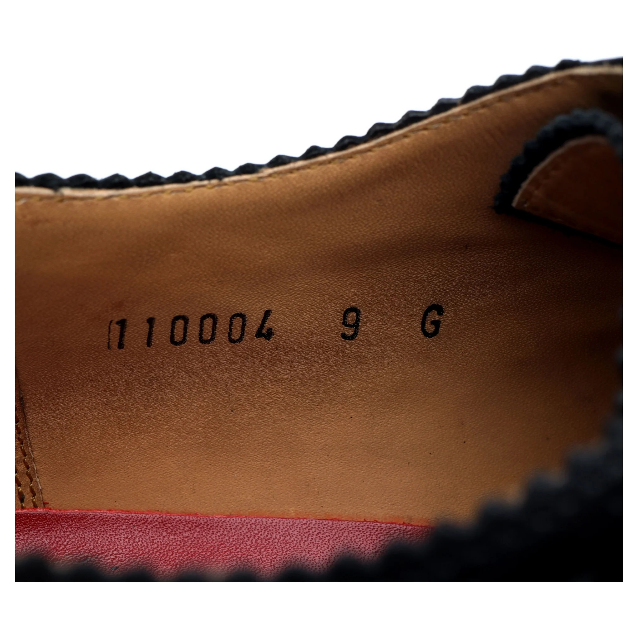 'Archie' Black Leather Derby Brogues UK 9 G - Image 13