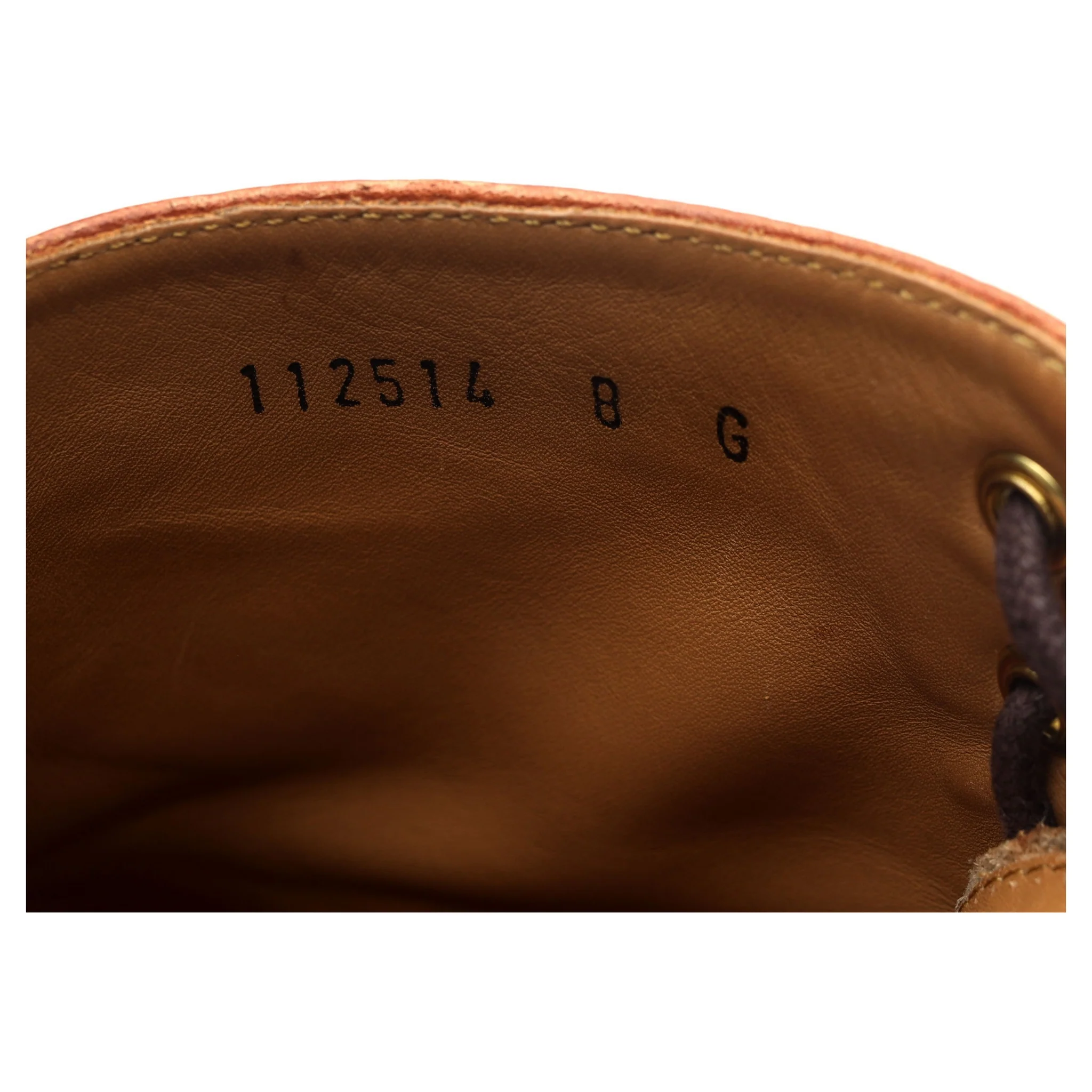 'Joseph' Tan Brown Leather Derby Boots UK 8 G - Image 13