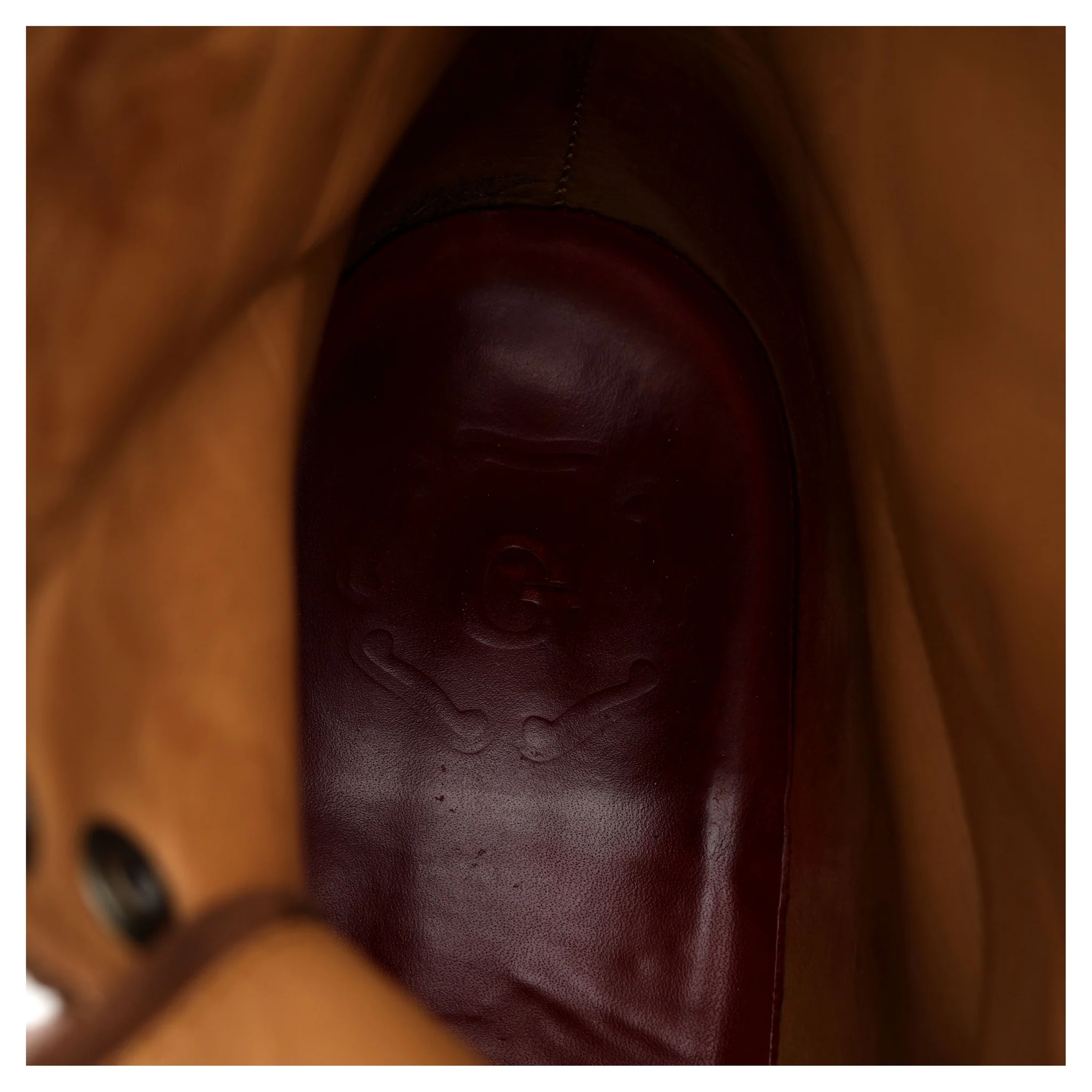 'Fred' Brown Suede Brogue Boots UK 8 G - Image 12