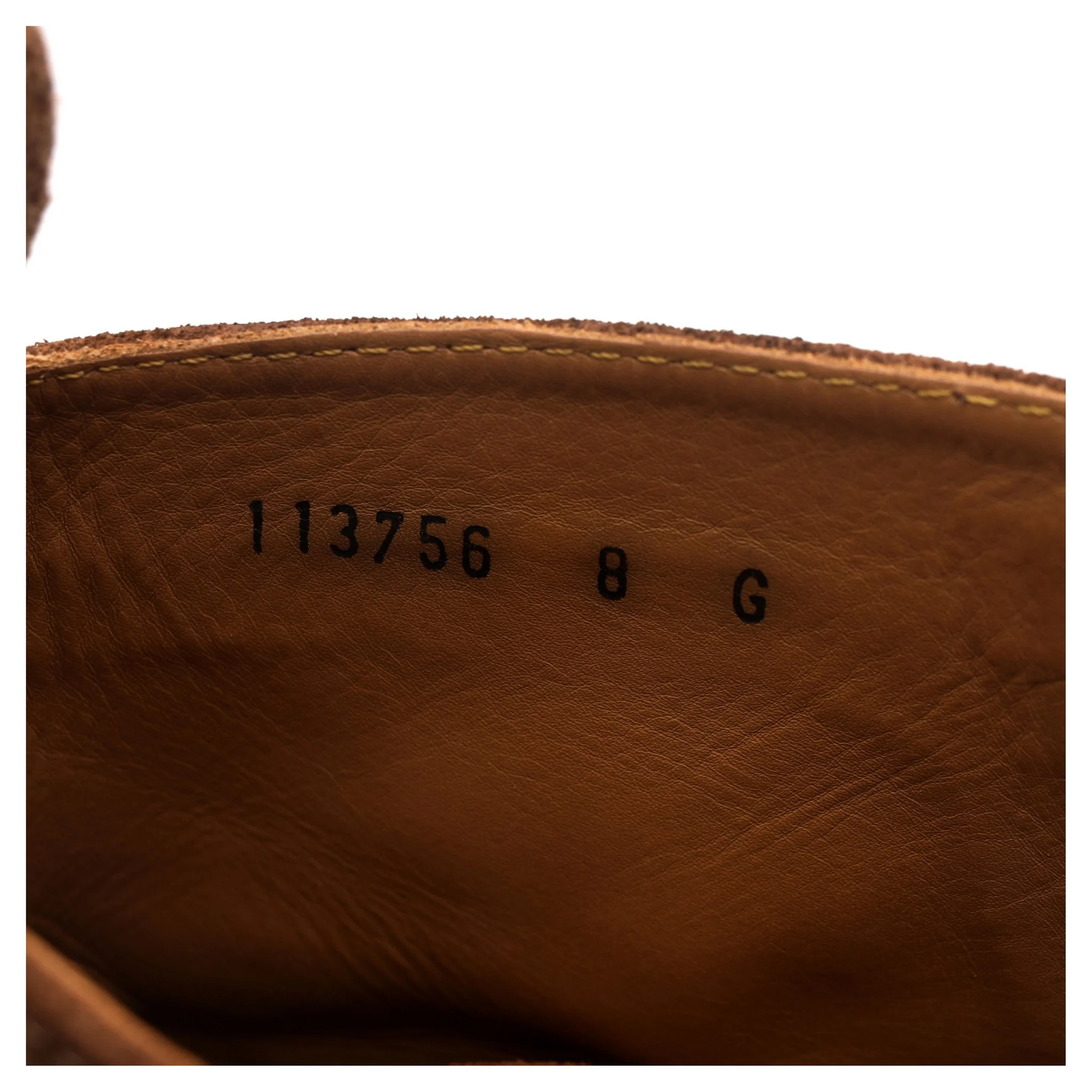 'Fred' Brown Suede Brogue Boots UK 8 G - Image 13