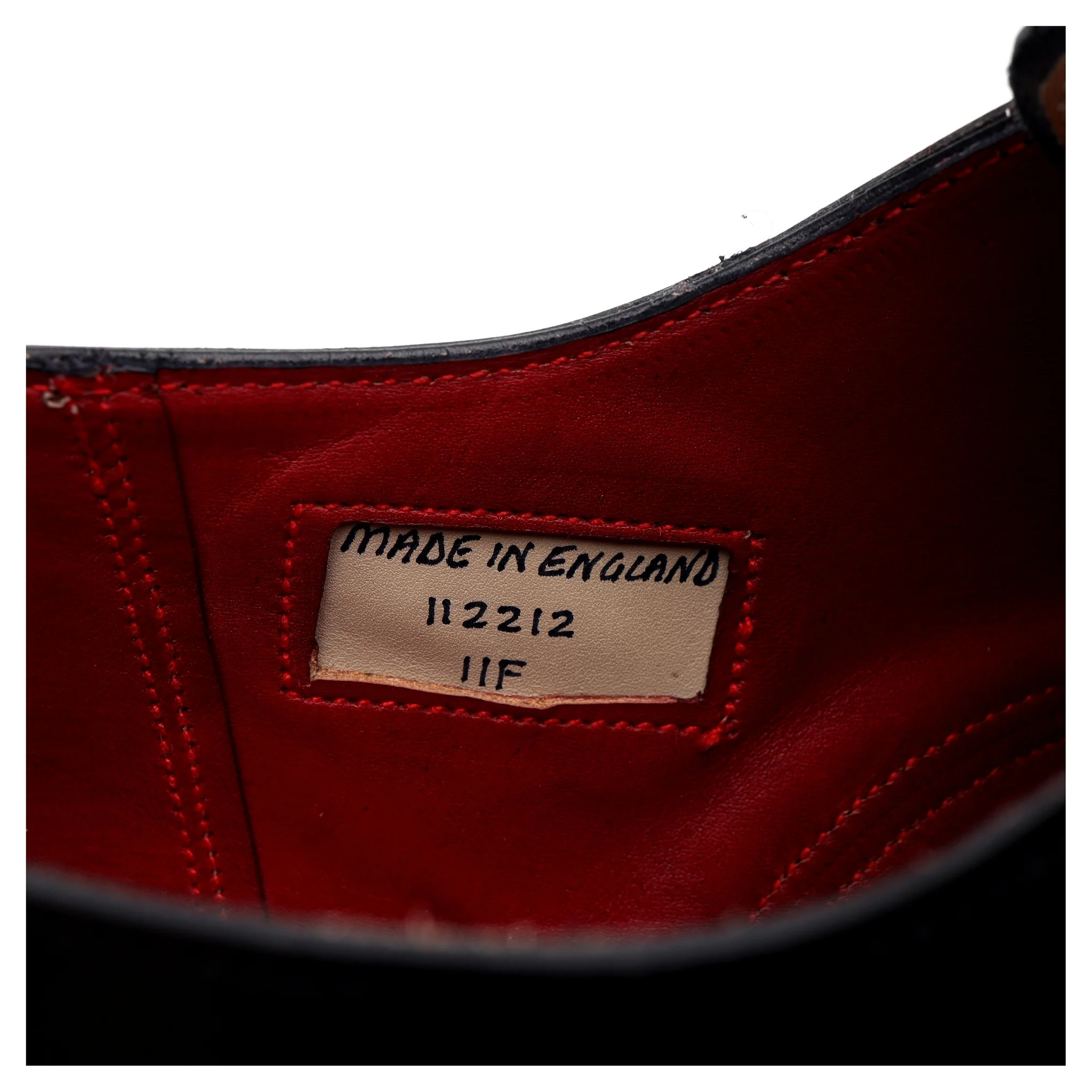 'Hanbury' Black Leather Double Monk Strap UK 11 F - Image 13