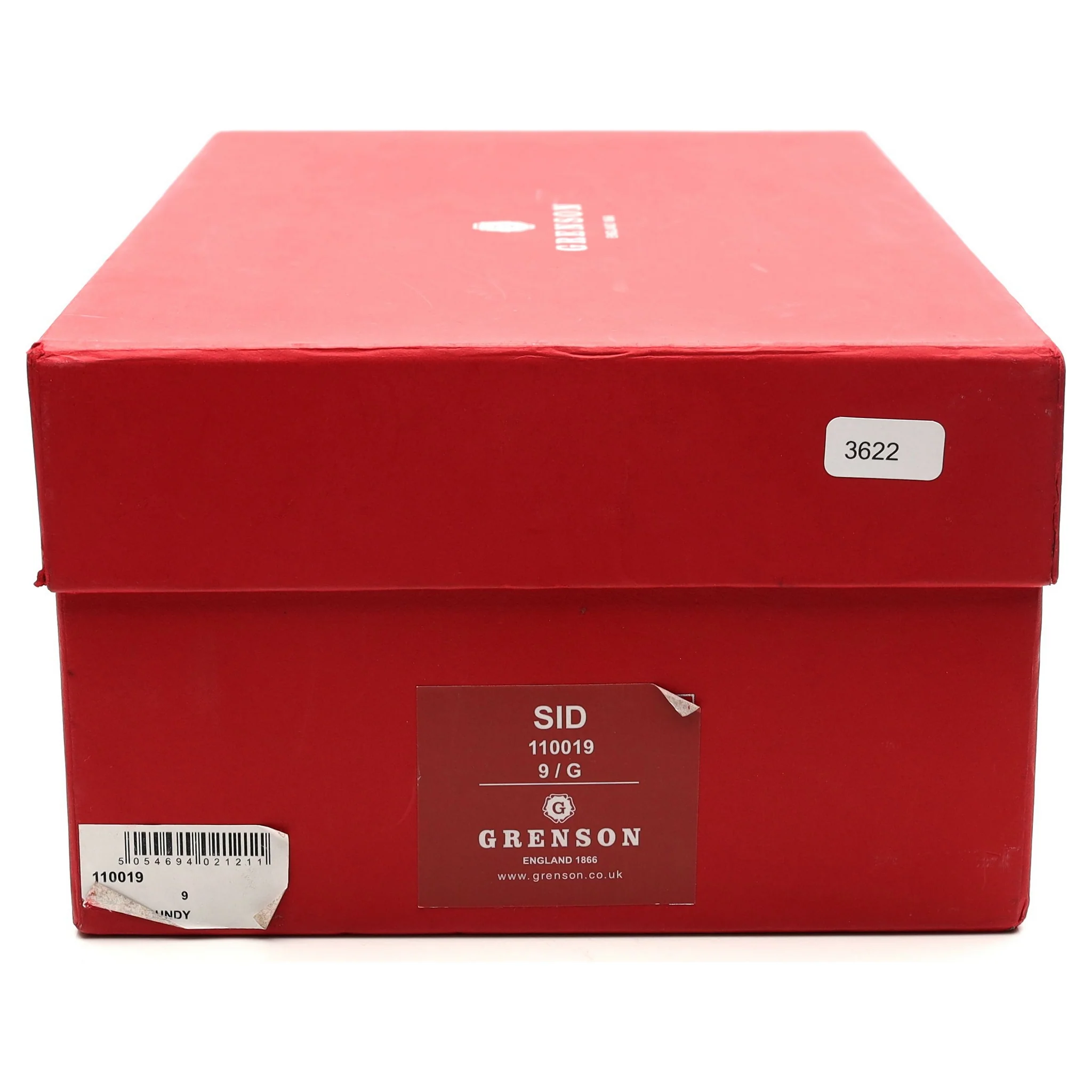 'Sid' Burgundy Leather Derby Brogues UK 9 G - Image 14