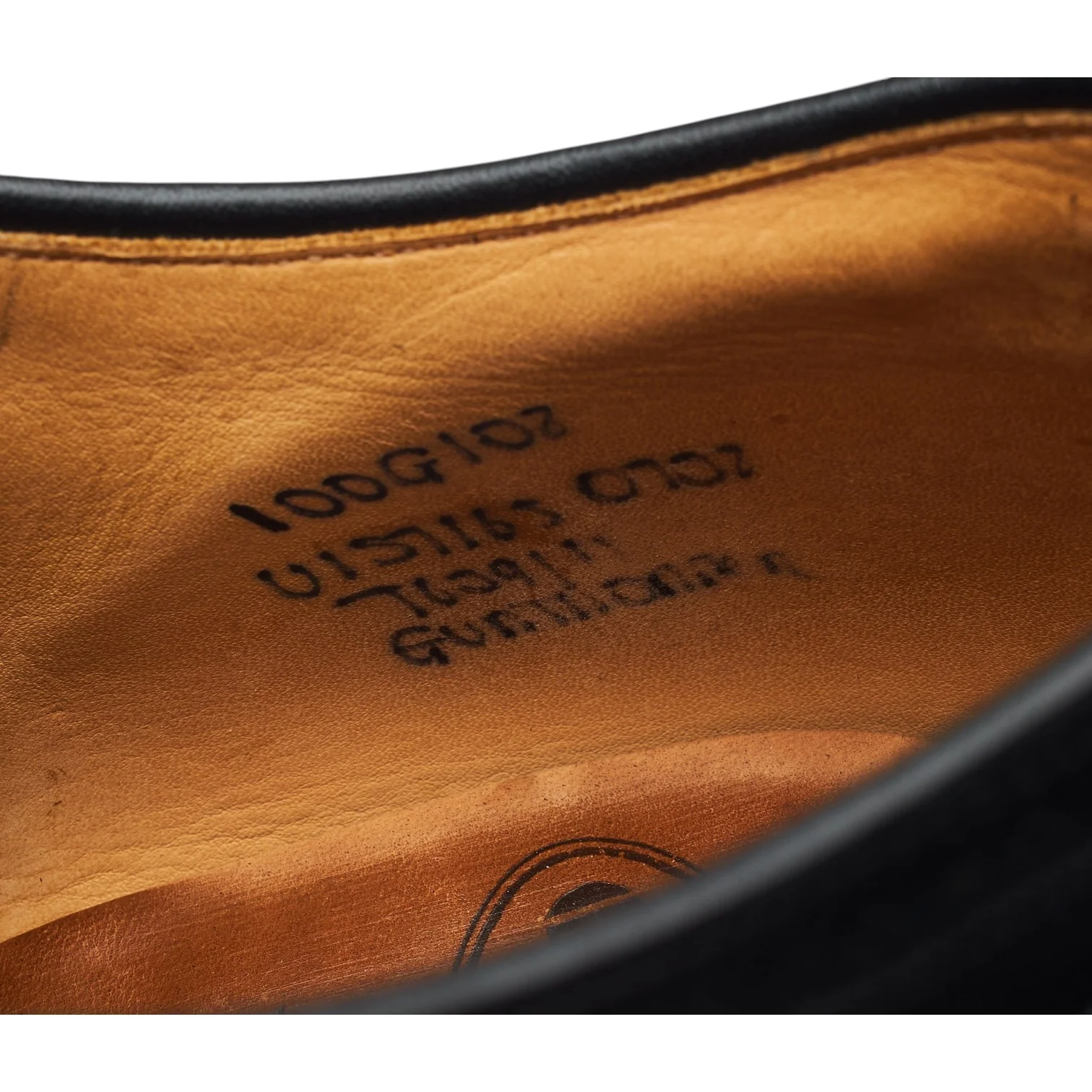 'Gunthorpe' Black Leather Oxford Brogues UK 10 G - Image 7