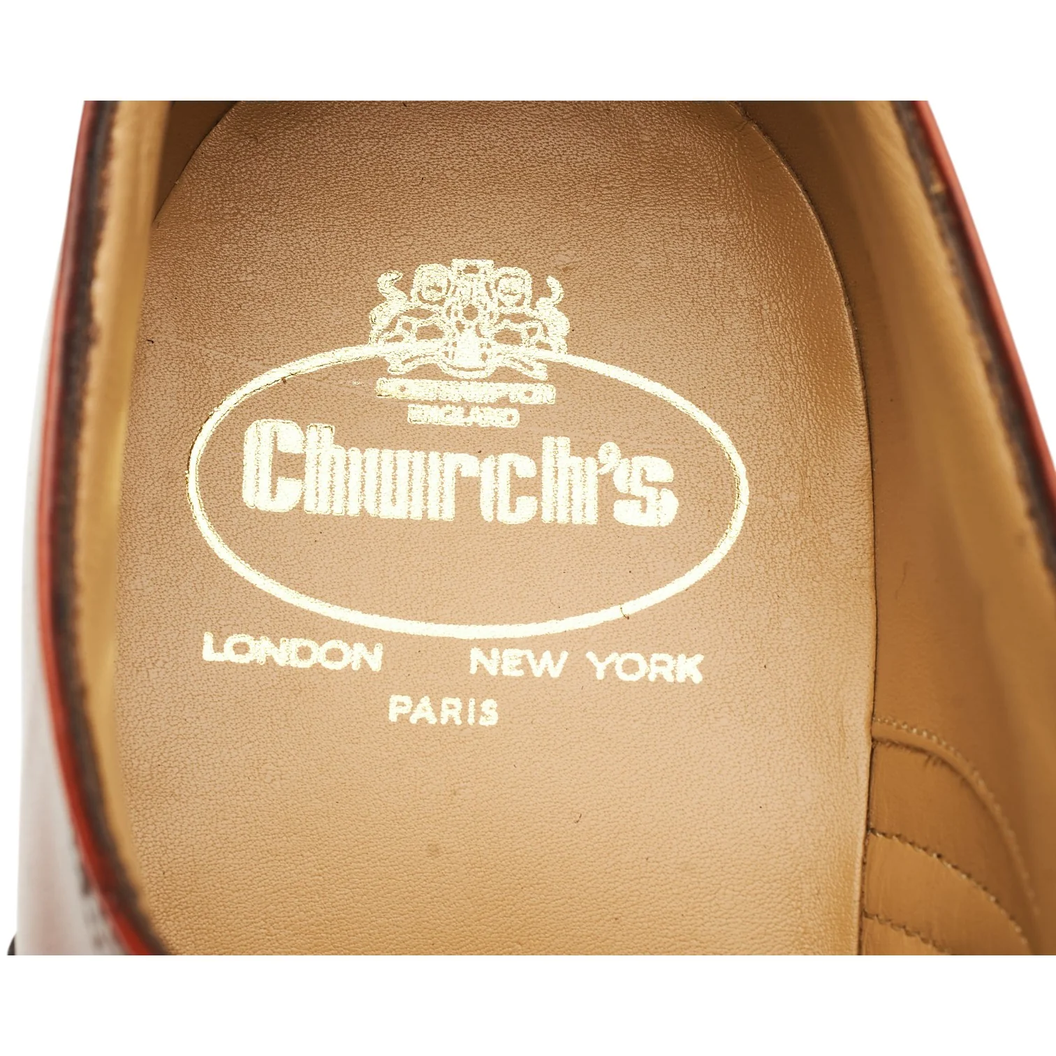 'Hailwood' Tan Brown Leather Oxford Brogues UK 9.5 F - Image 6