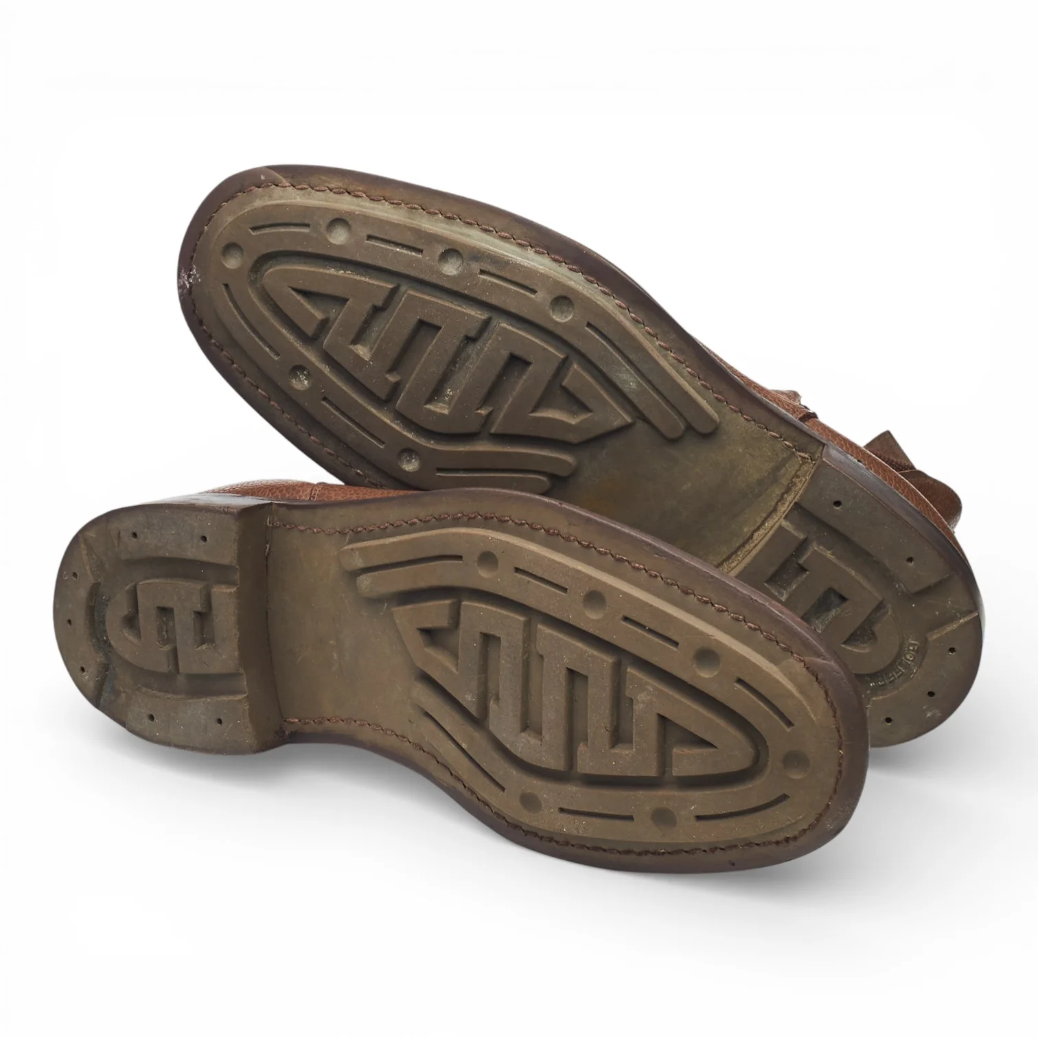 'Hampton' Brown Leather Veldstchoen Boots UK 10 G - Image 5