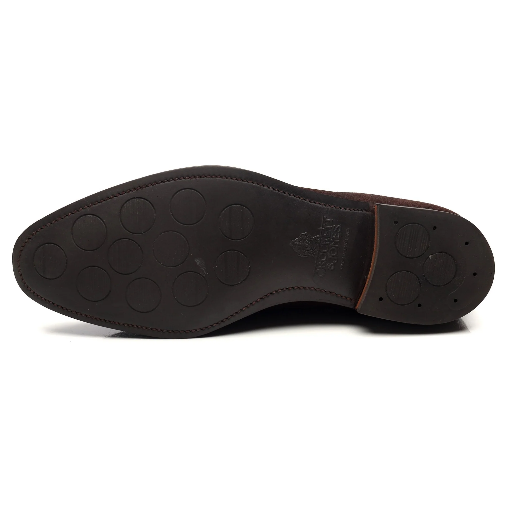 'Hardwick' Dark Brown Suede Split Toe Derby UK 9.5 E - Image 10