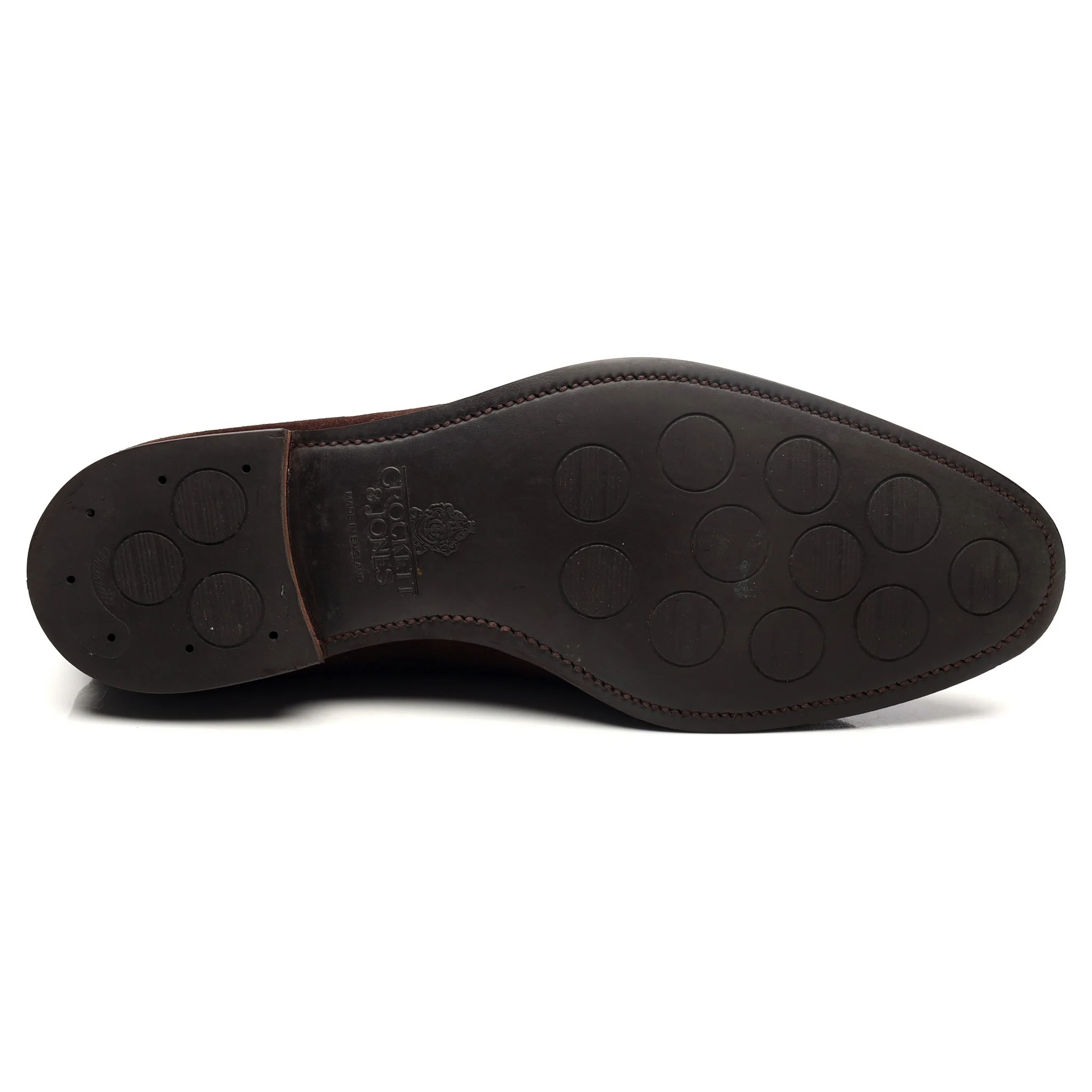 'Hardwick' Dark Brown Suede Split Toe Derby UK 9.5 E - Image 11