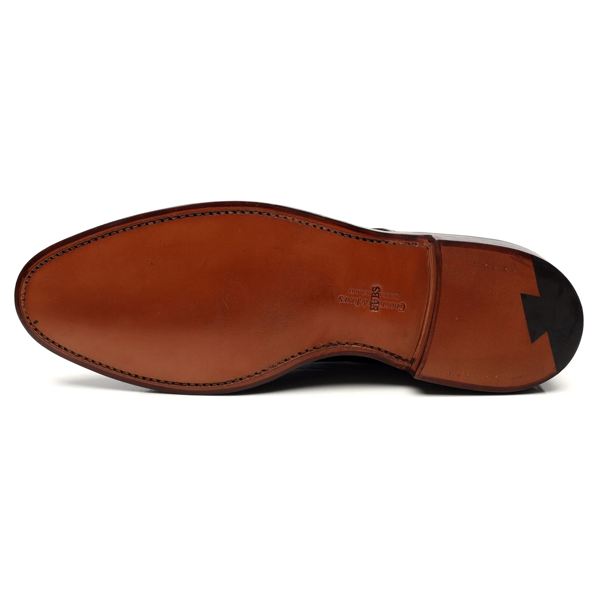 'Harlech' Dark Brown Cordovan Leather Boots UK 11 E - Image 10