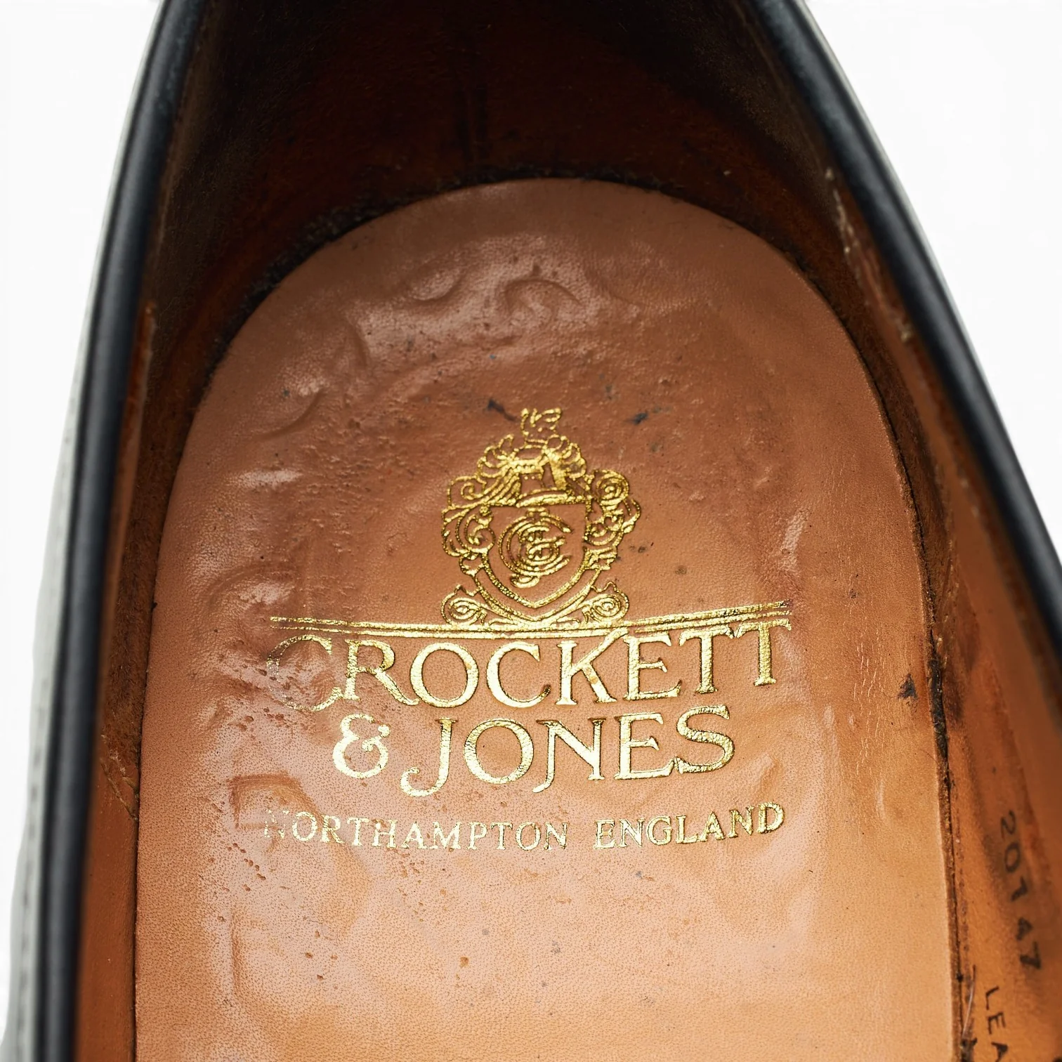 'Henley 3' Black Leather Loafers UK 9.5 E - Image 6
