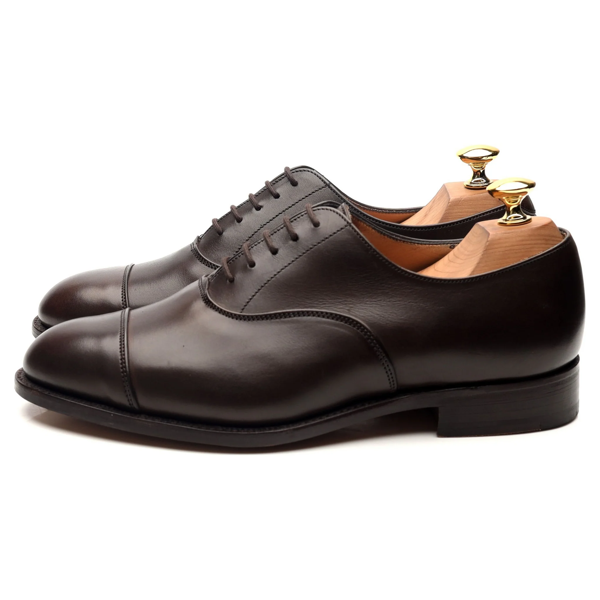 'Henley' Dark Brown Leather Oxford UK 6.5 - Image 2