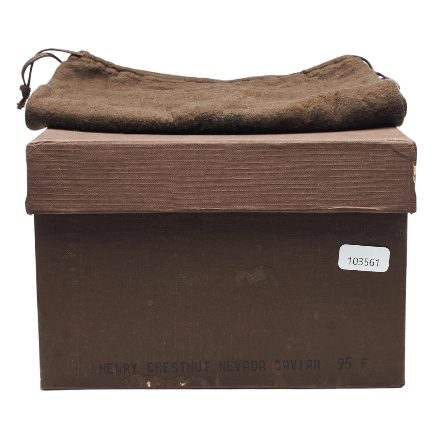 Royal Collection 'Henry' Tan Brown Leather Oxford UK 9.5 F - Image 8