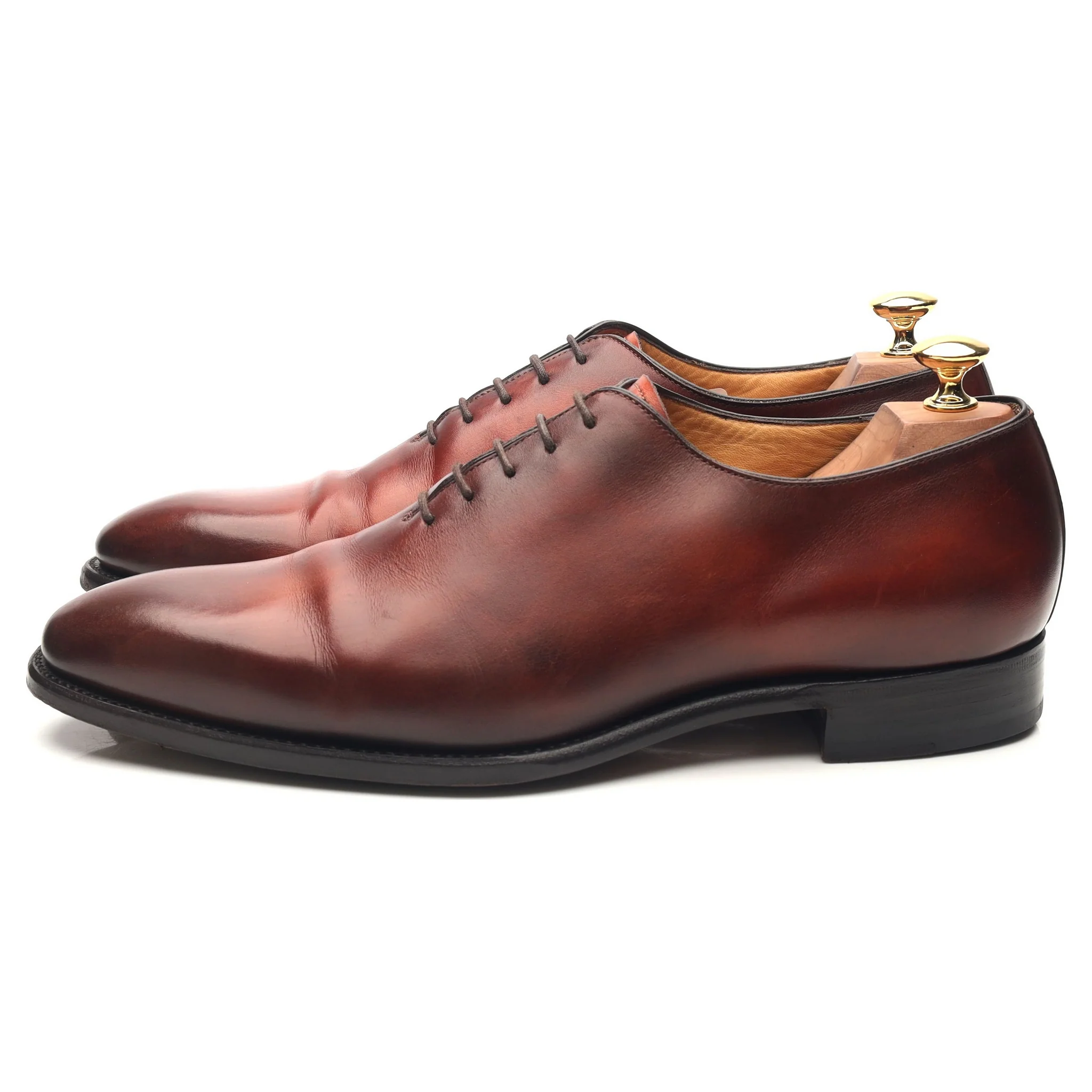 Carlos Santos Tan Brown Wholecut Oxford UK 9 E - Image 2