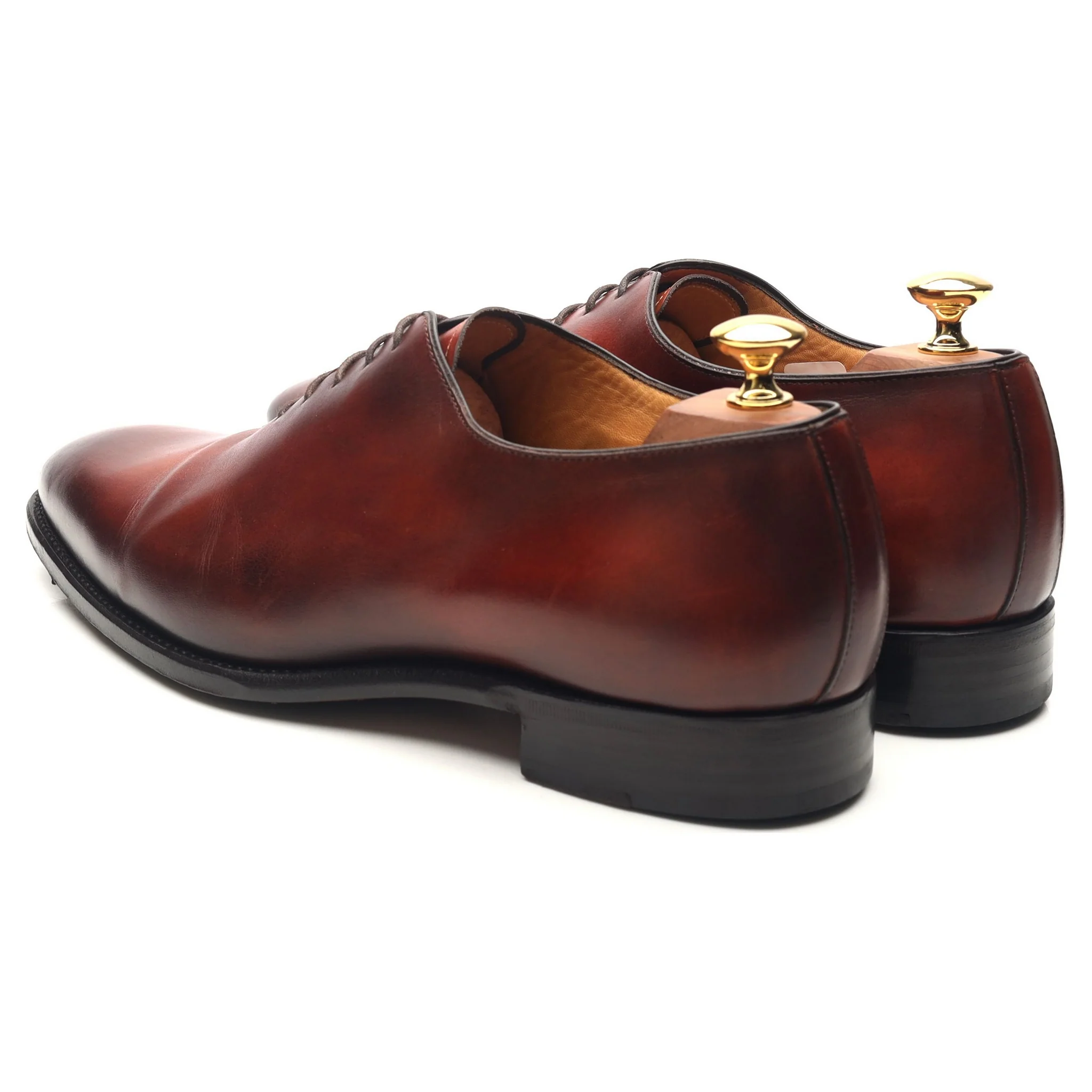 Carlos Santos Tan Brown Wholecut Oxford UK 9 E - Image 3