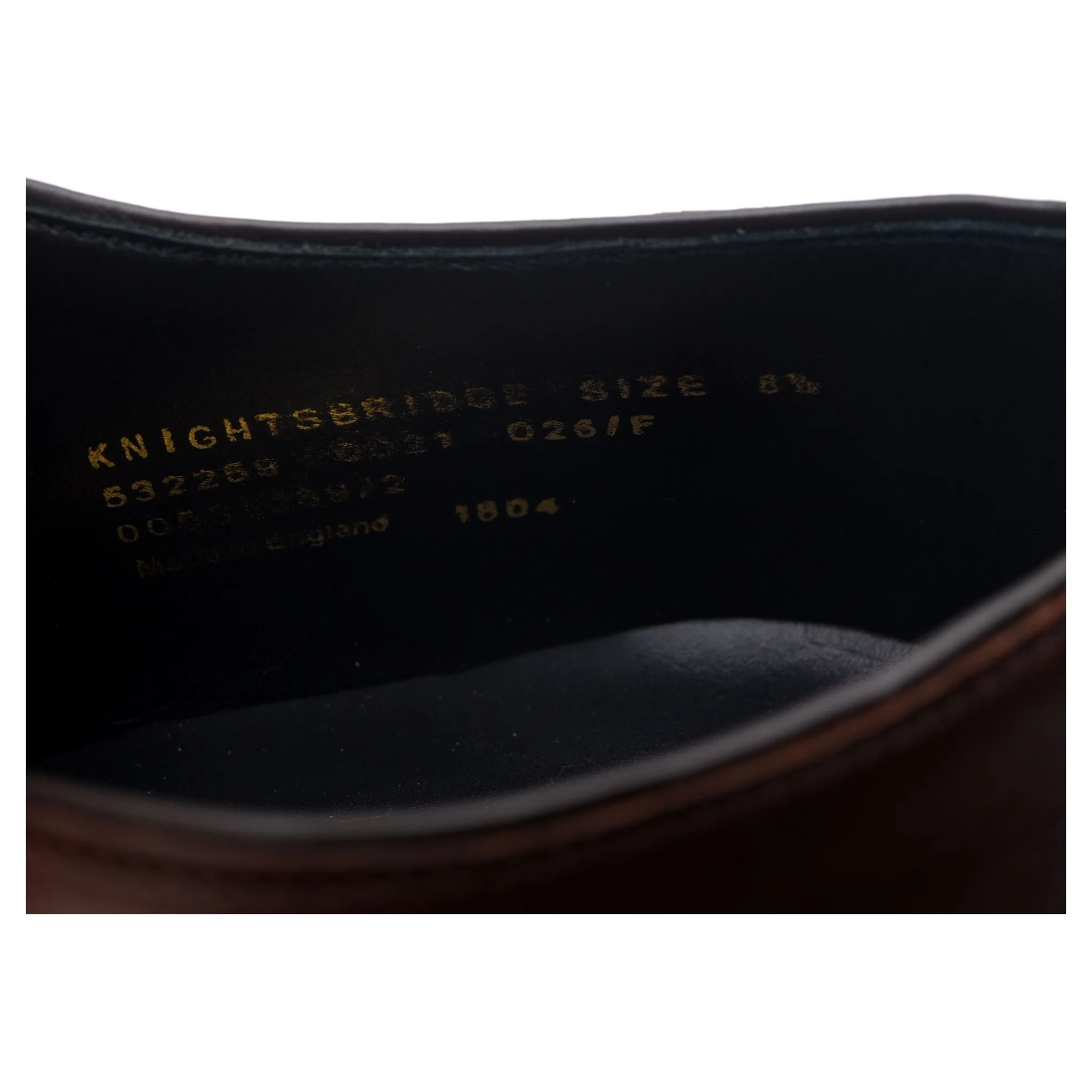 'Knightsbridge' Brown Leather Oxford UK 8.5 F - Image 13