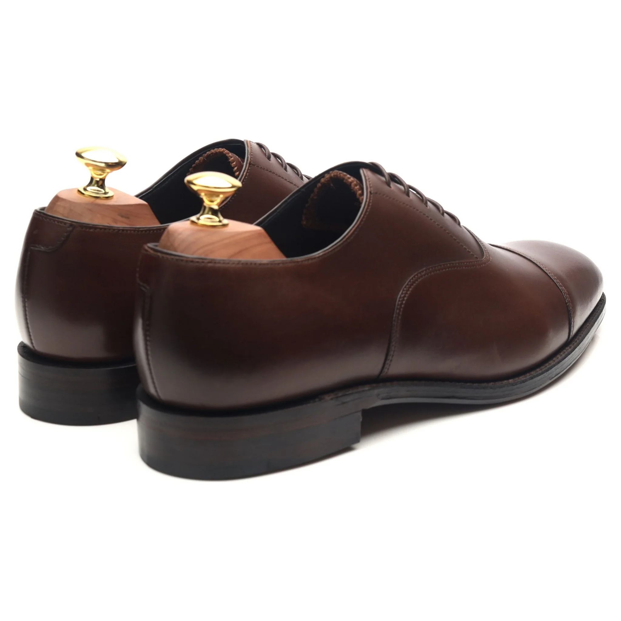 'Knightsbridge' Brown Leather Oxford UK 8.5 F - Image 5