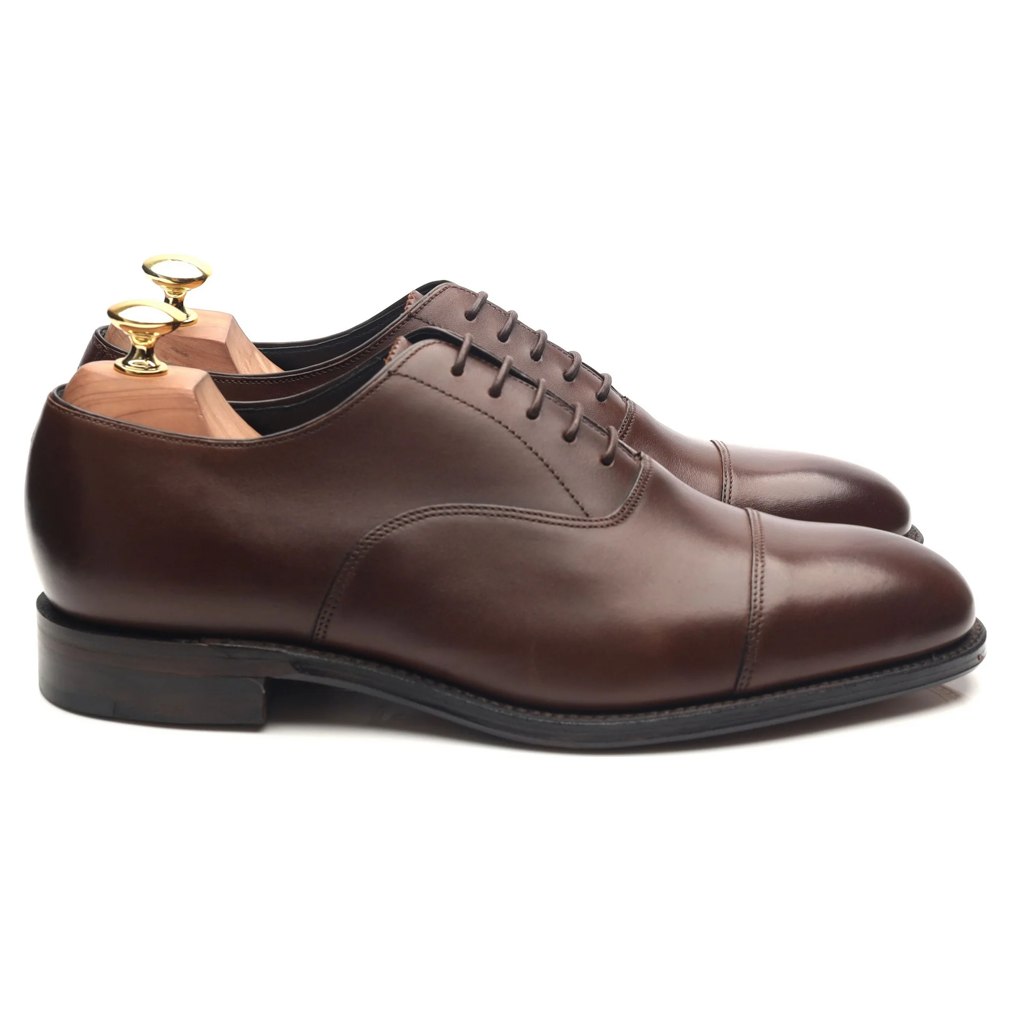 'Knightsbridge' Brown Leather Oxford UK 8.5 F - Image 6