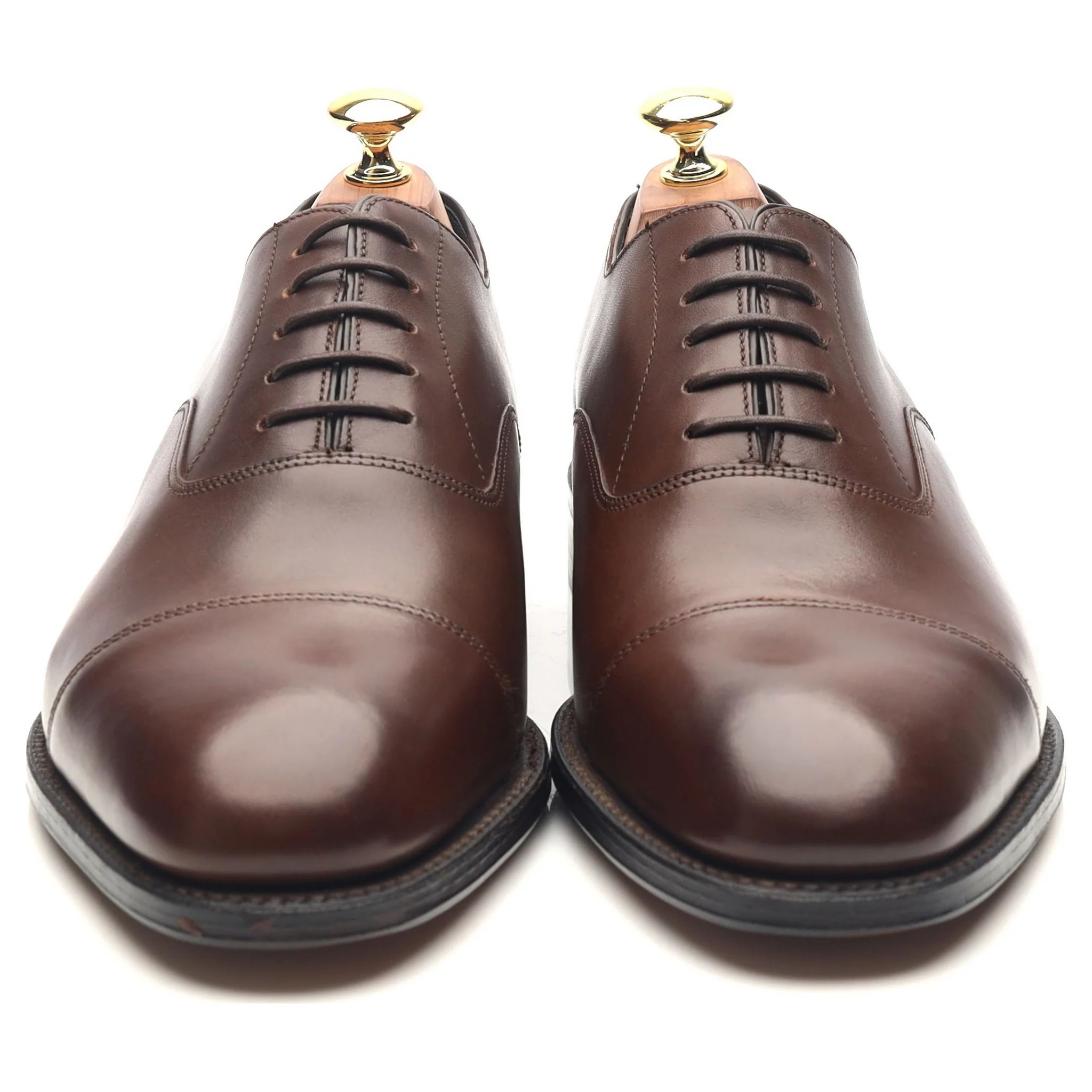 'Knightsbridge' Brown Leather Oxford UK 8.5 F - Image 8