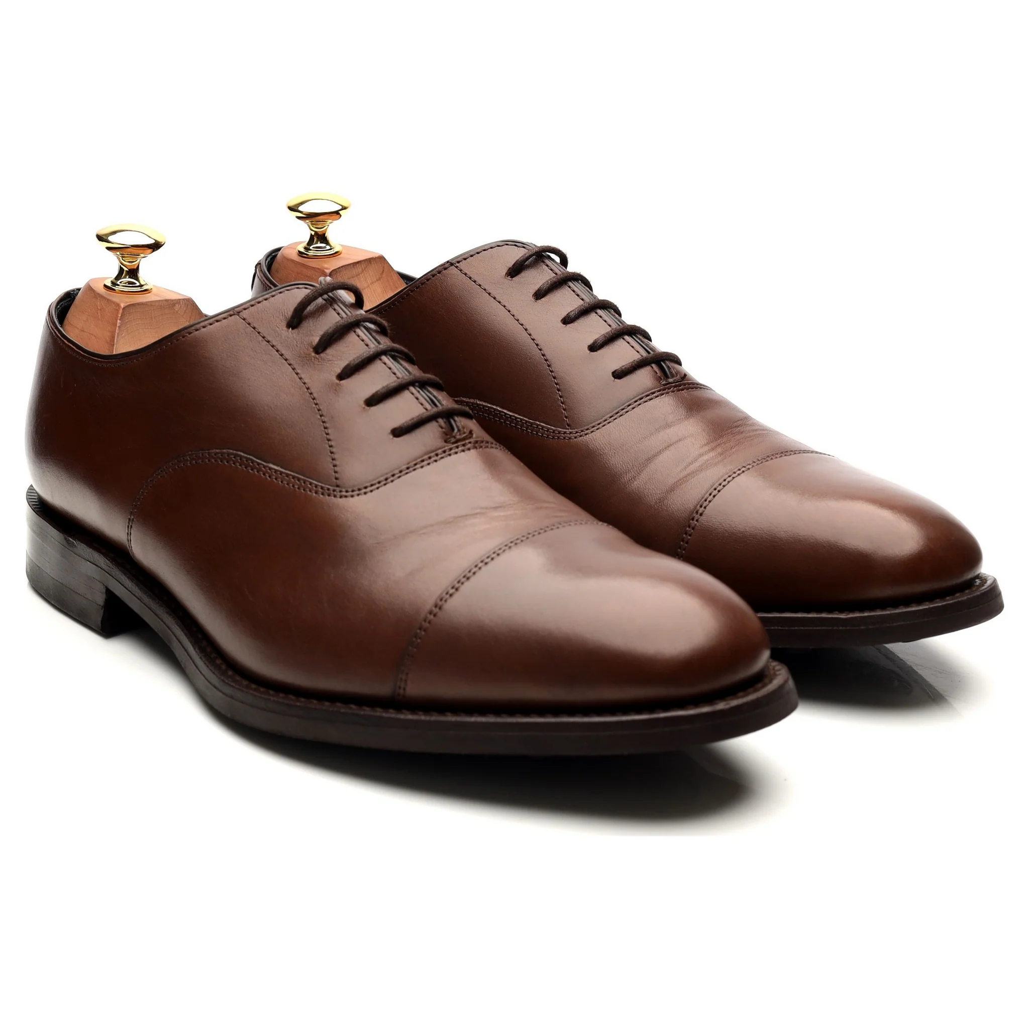 'Knightsbridge' Brown Leather Oxford UK 9.5 G - Image 7