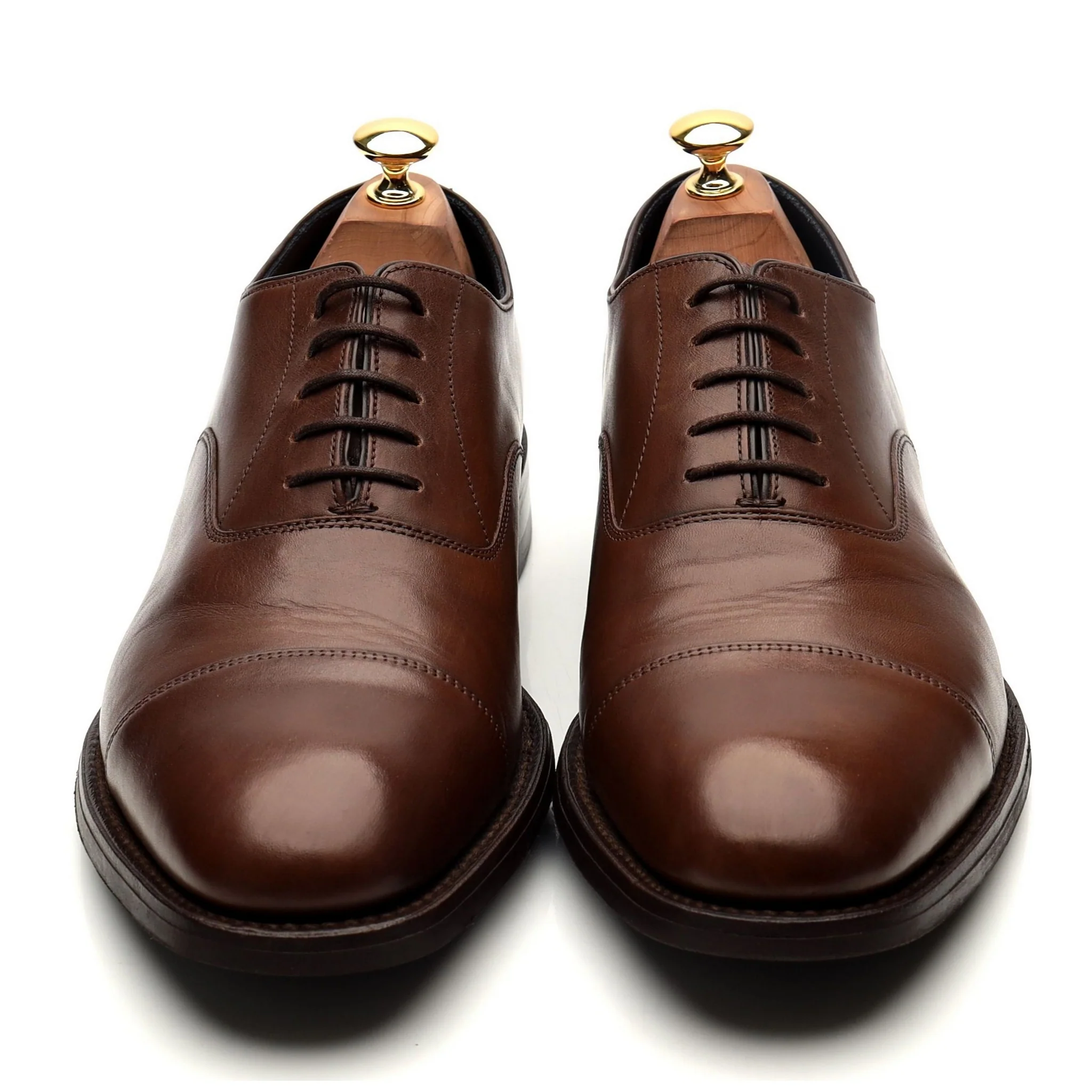 'Knightsbridge' Brown Leather Oxford UK 9.5 G - Image 9
