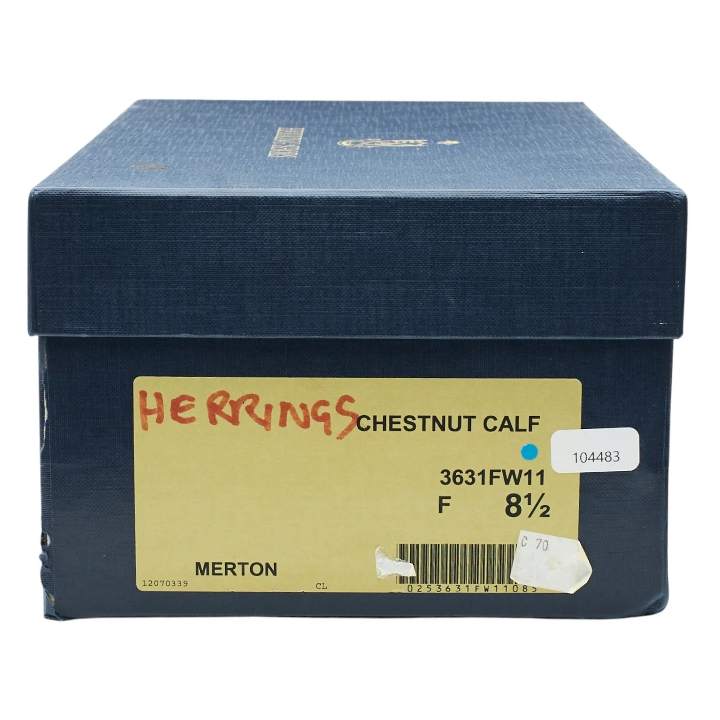 Herring 'Merton' Tan Brown Leather Tassel Loafers UK 8.5 F - Image 8
