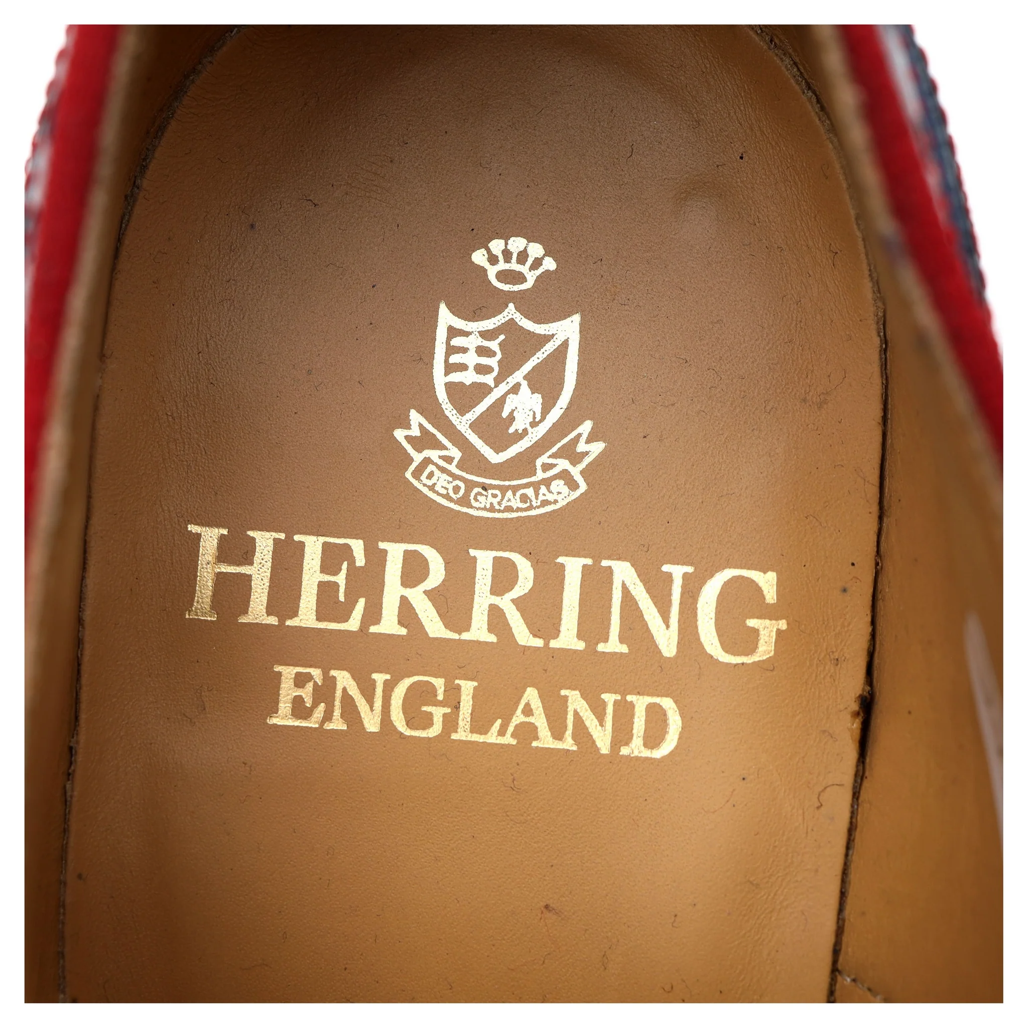 'Hathaway' Navy Blue Leather Brogues UK 8 F - Image 12