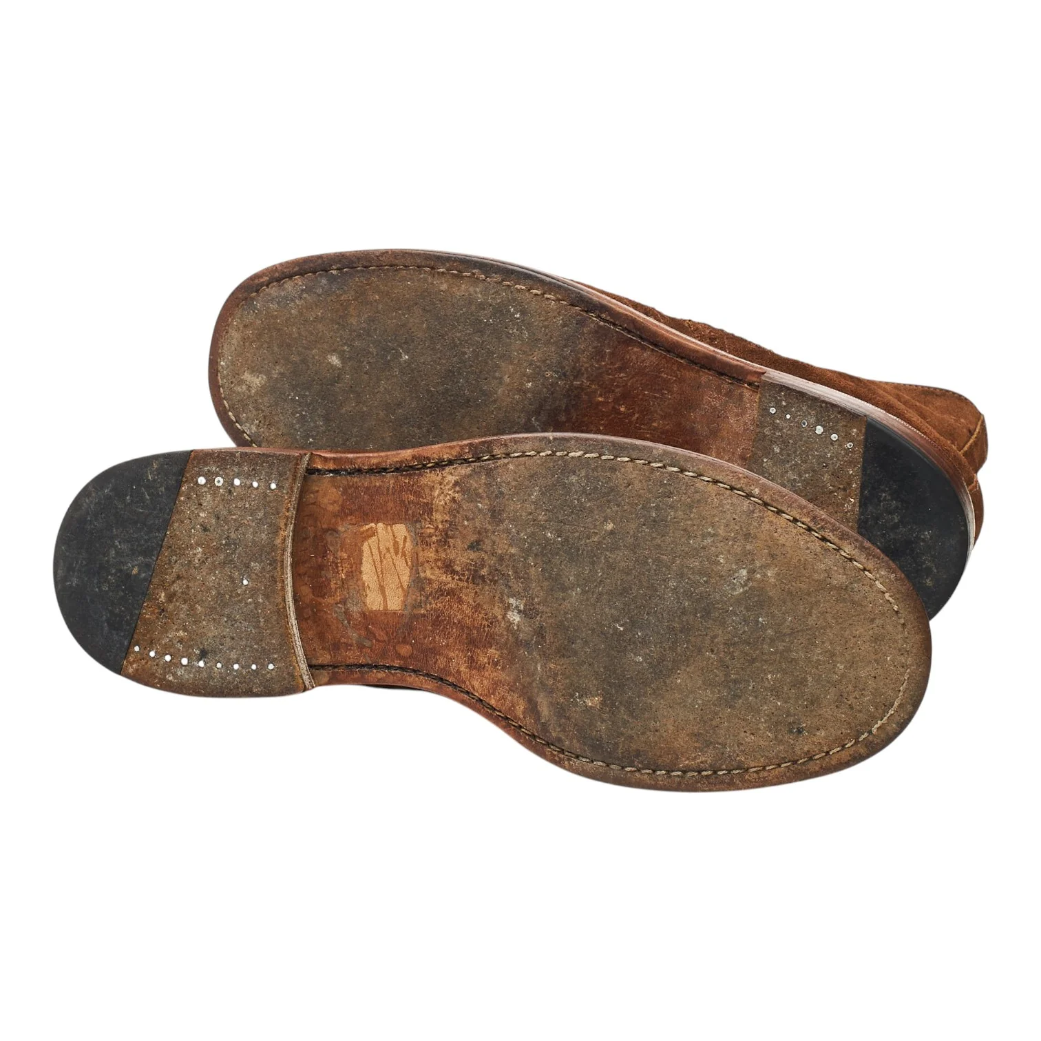 Herring 'Newmarket' Brown Suede Brogue Boots UK 8.5 - Image 5