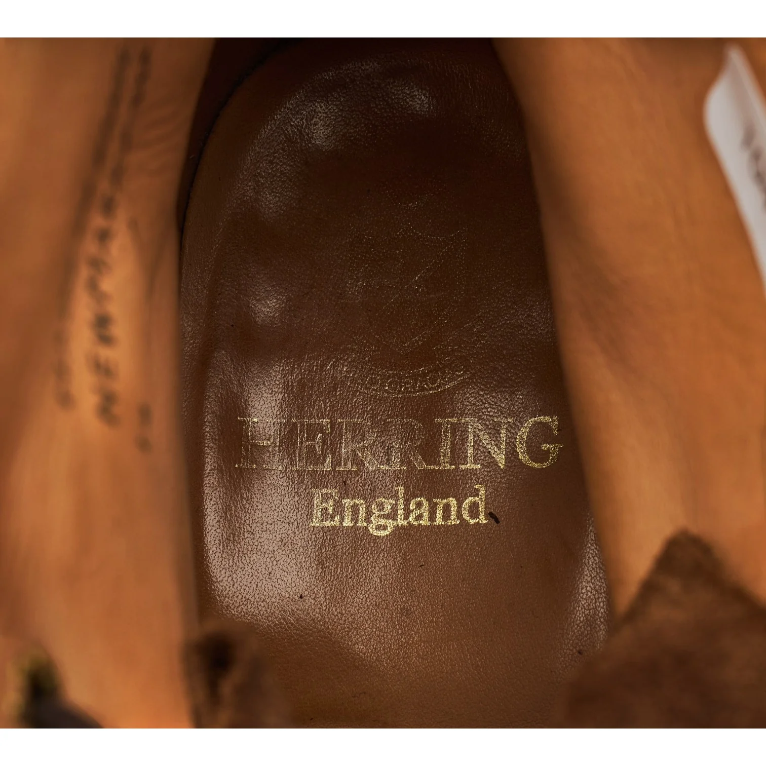 Herring 'Newmarket' Brown Suede Brogue Boots UK 8.5 - Image 6
