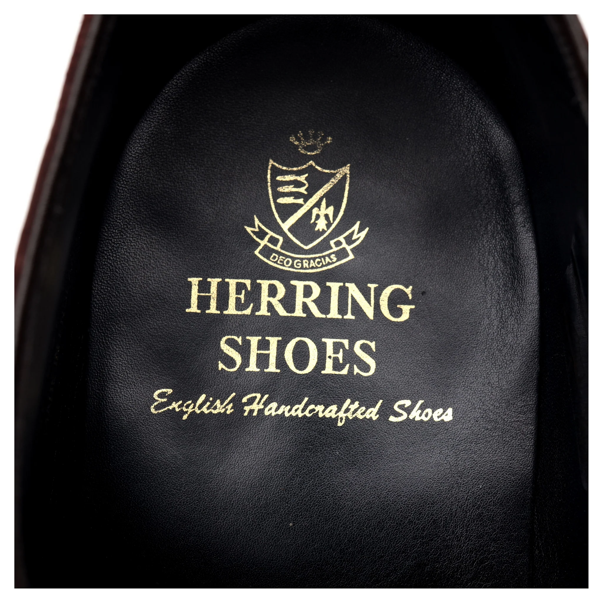 'Richmond' Burgundy Leather Brogues UK 9.5 F - Image 12