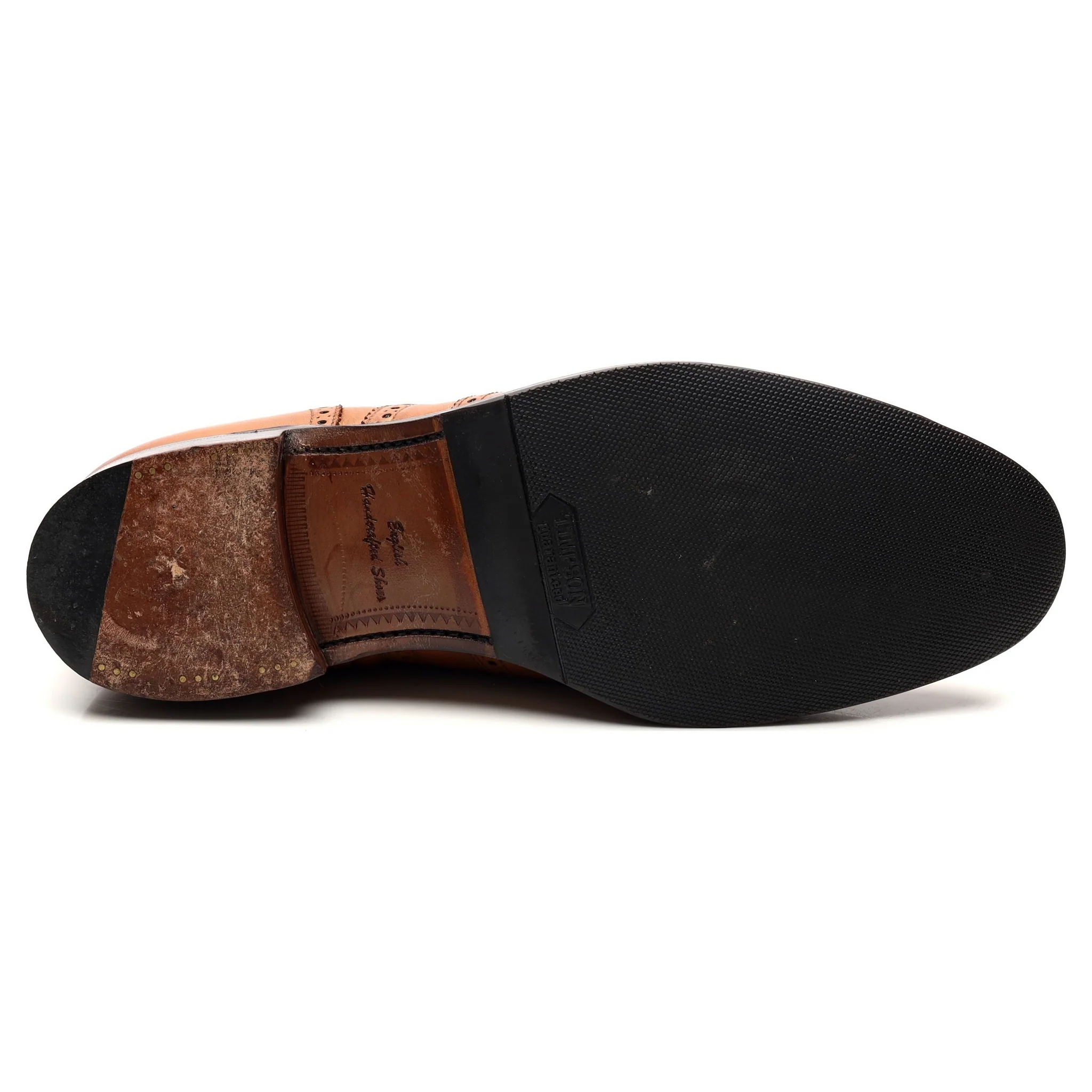 'Richmond' Tan Brown Leather Brogues UK 10 G - Image 11