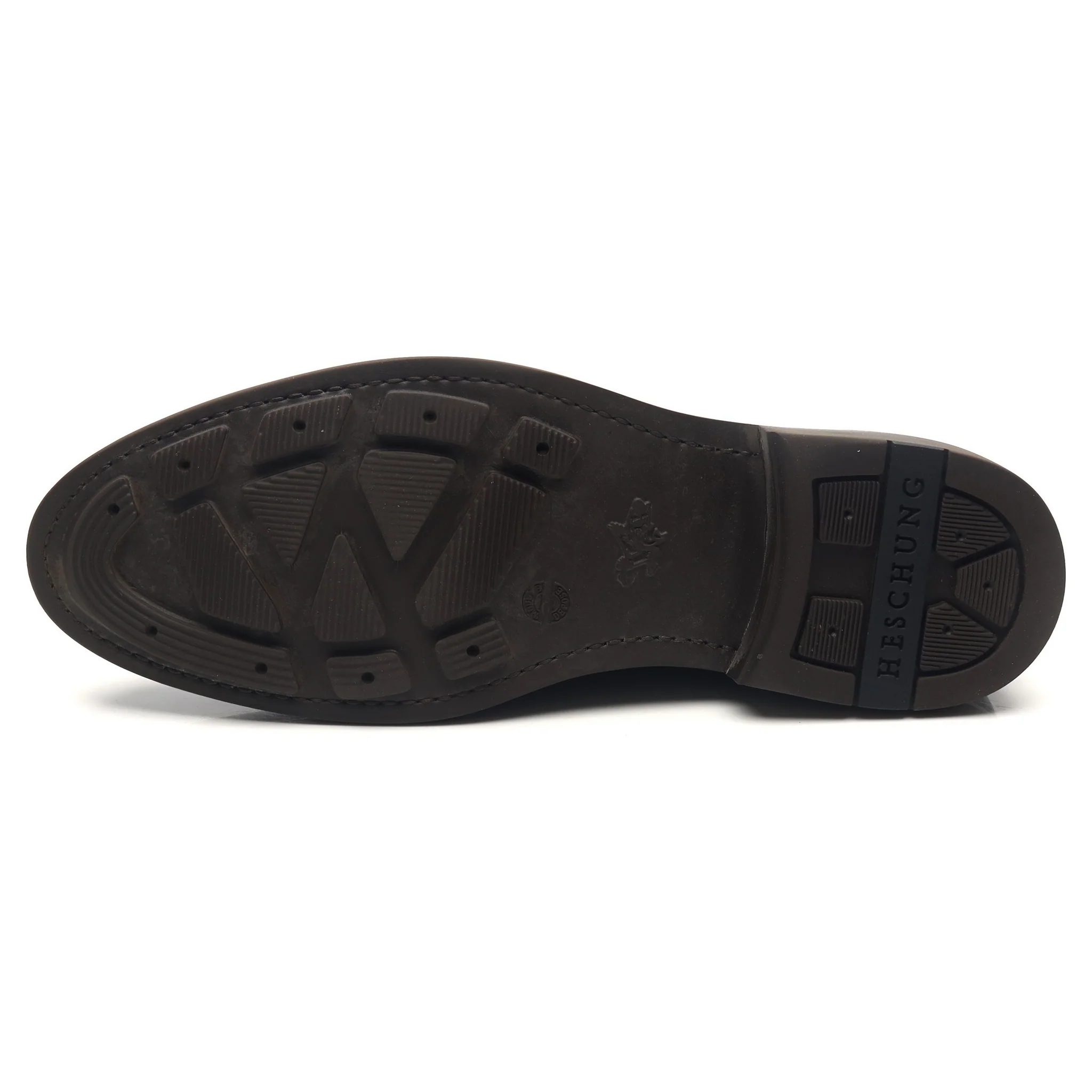 'Rhus' Black Leather Split Toe Derby UK 9 - Image 10
