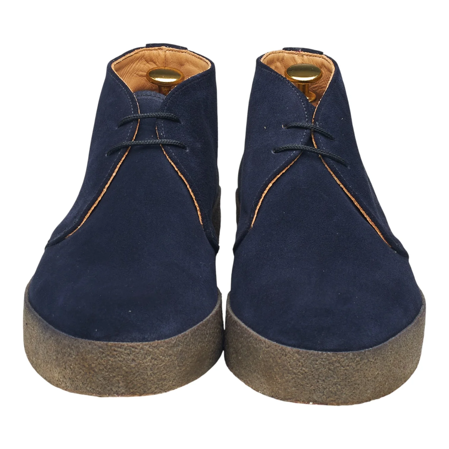 'Hi Top' Navy Blue Suede Chukka Boots UK 8.5 F - Image 2