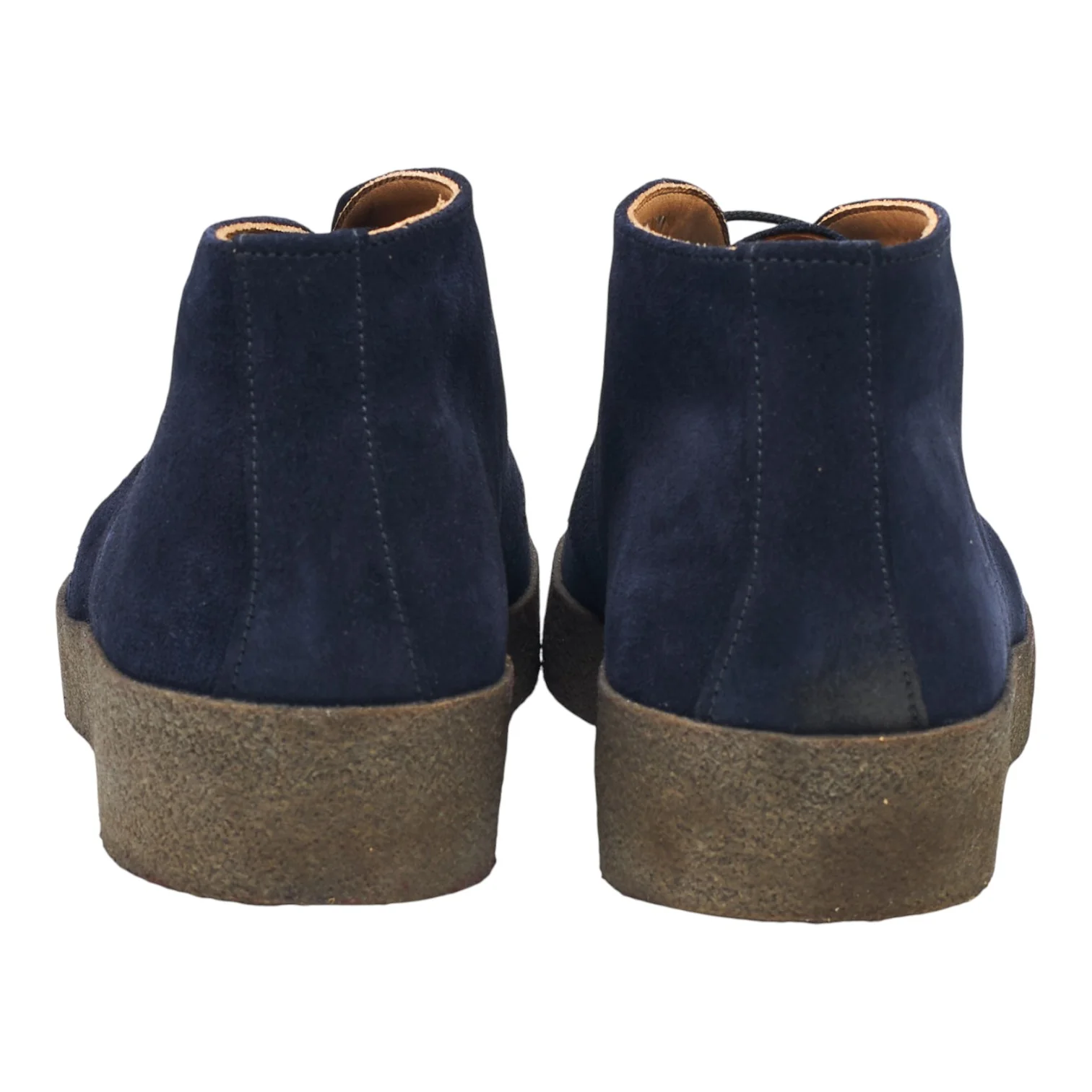 'Hi Top' Navy Blue Suede Chukka Boots UK 8.5 F - Image 4