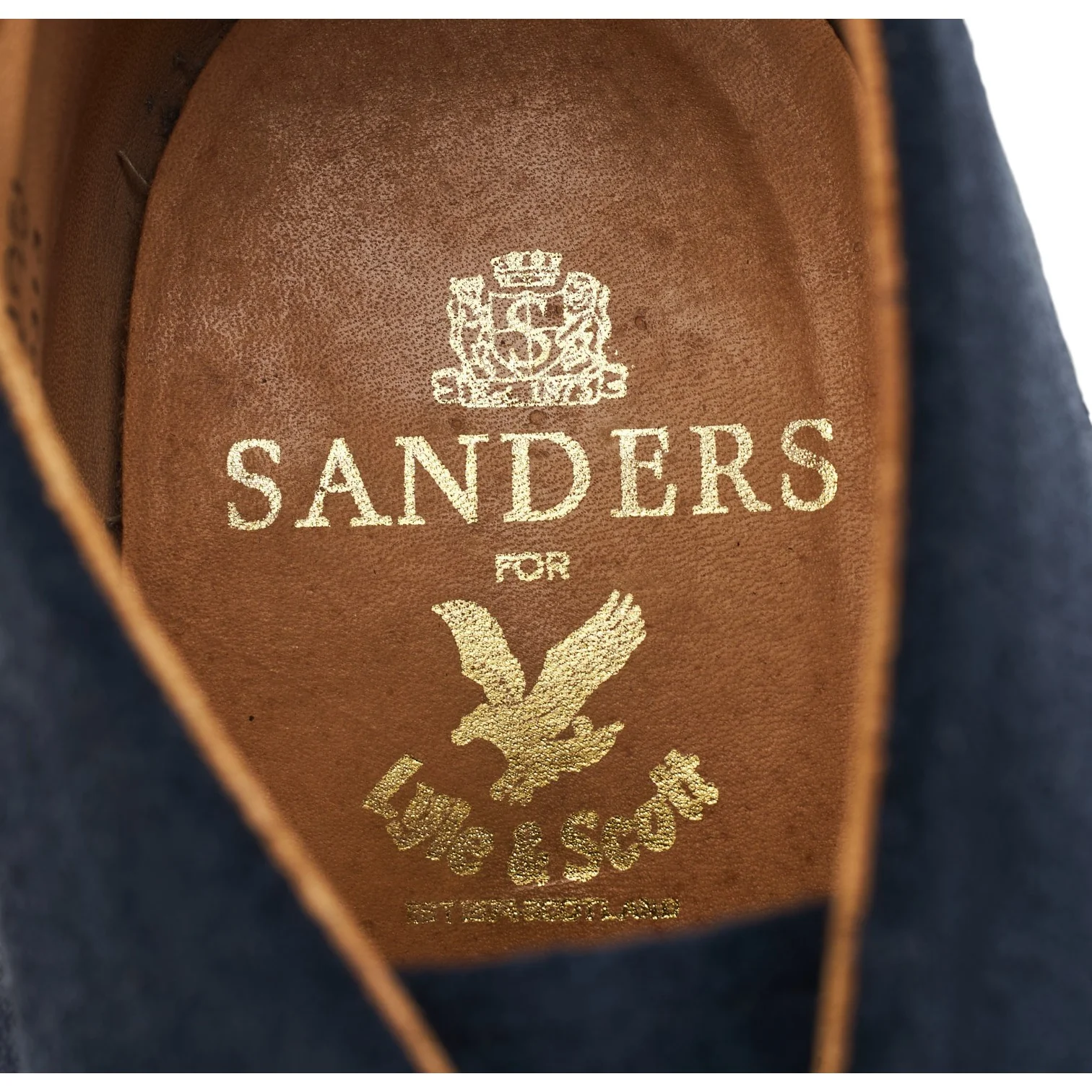 'Hi Top' Navy Blue Suede Chukka Boots UK 9 F - Image 6