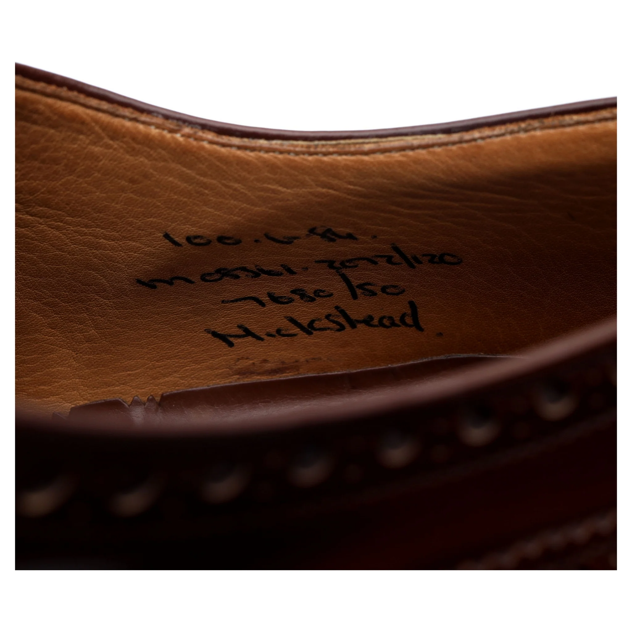 'Hickstead' Brown Leather Brogues UK 10 G - Image 13