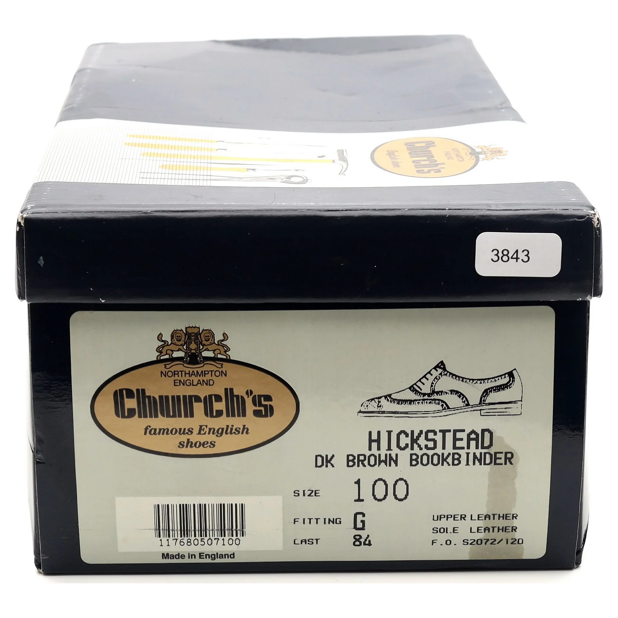 'Hickstead' Brown Leather Brogues UK 10 G - Image 14