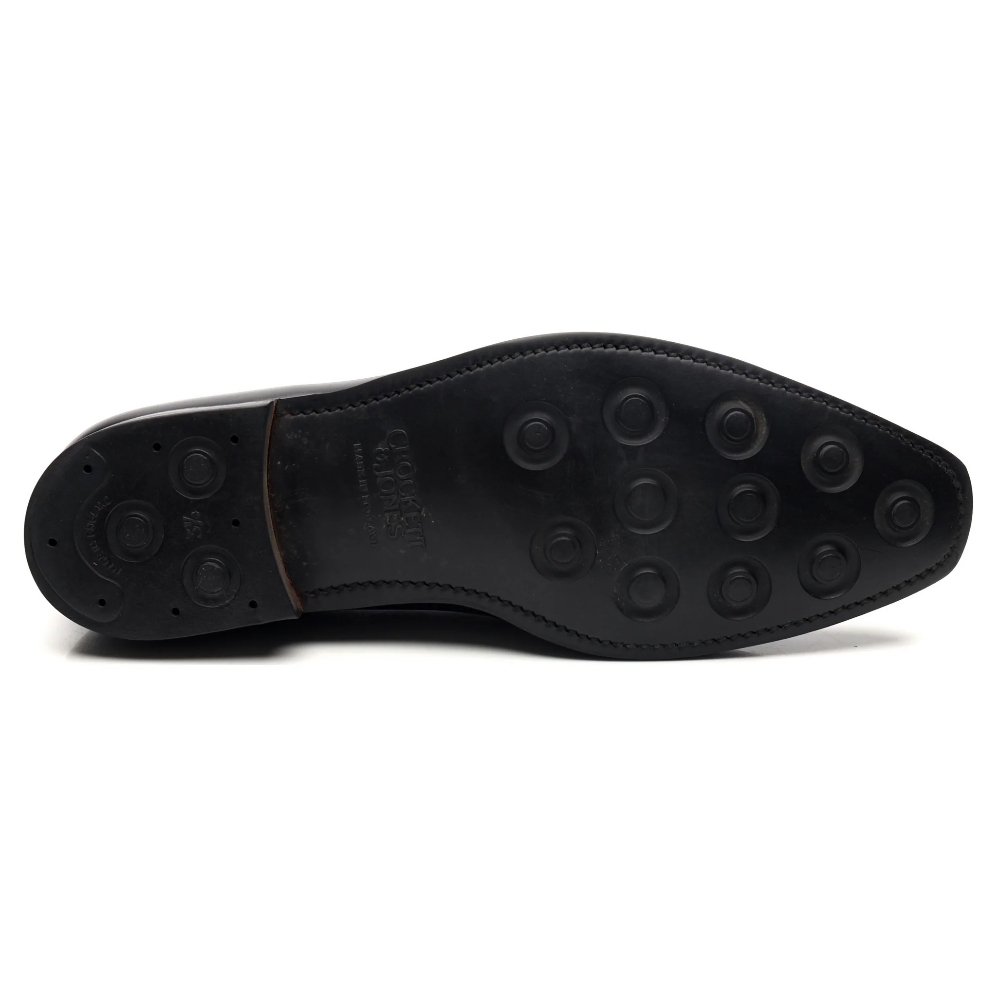'Highbury' Black Leather Derby UK 9.5 E - Image 11
