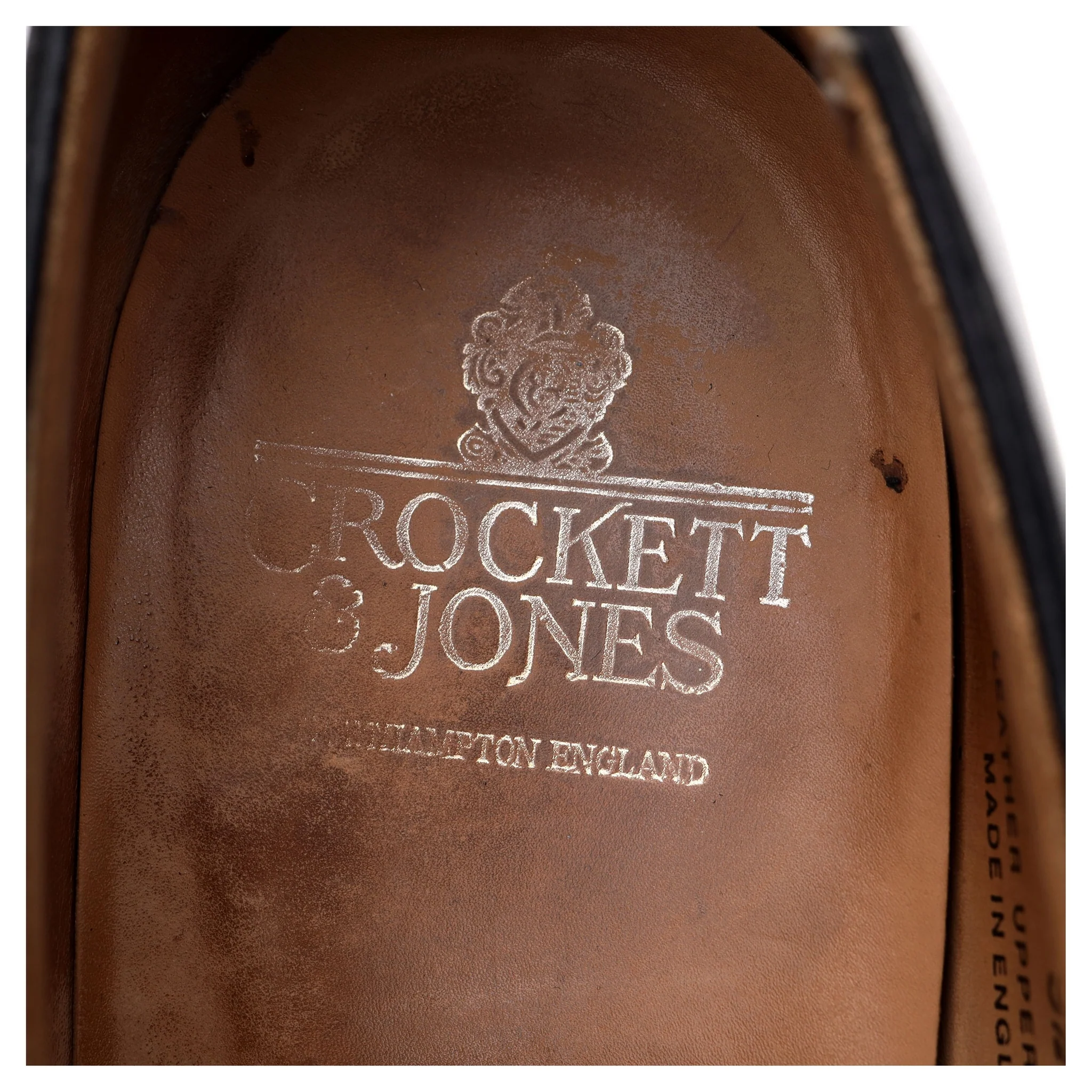 'Highbury' Black Leather Derby UK 9.5 E - Image 12
