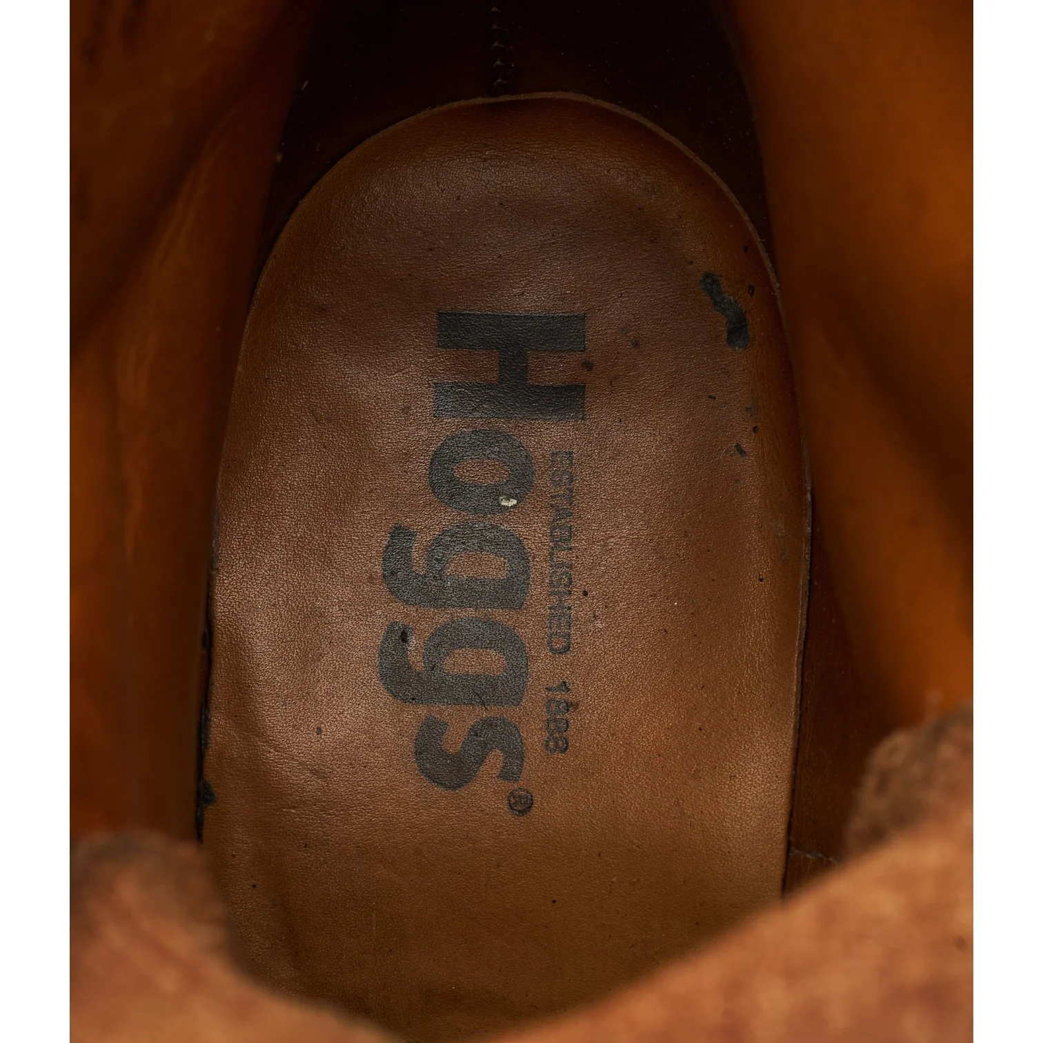 Hoggs of Fife Tan Brown Leather Brogue Boots UK 7 FX - Image 6