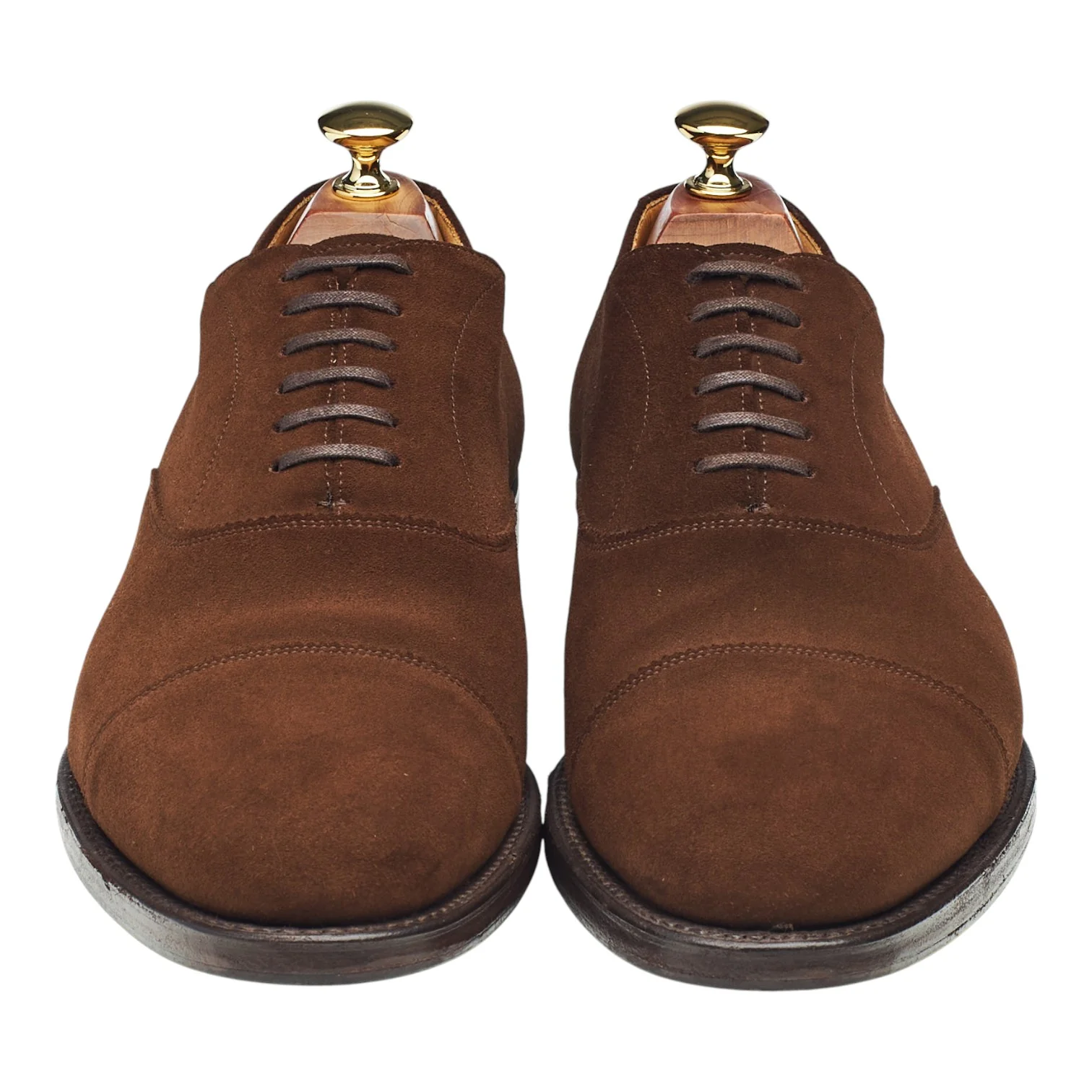 'Ilford' Brown Suede Oxford UK 8.5 F - Image 2