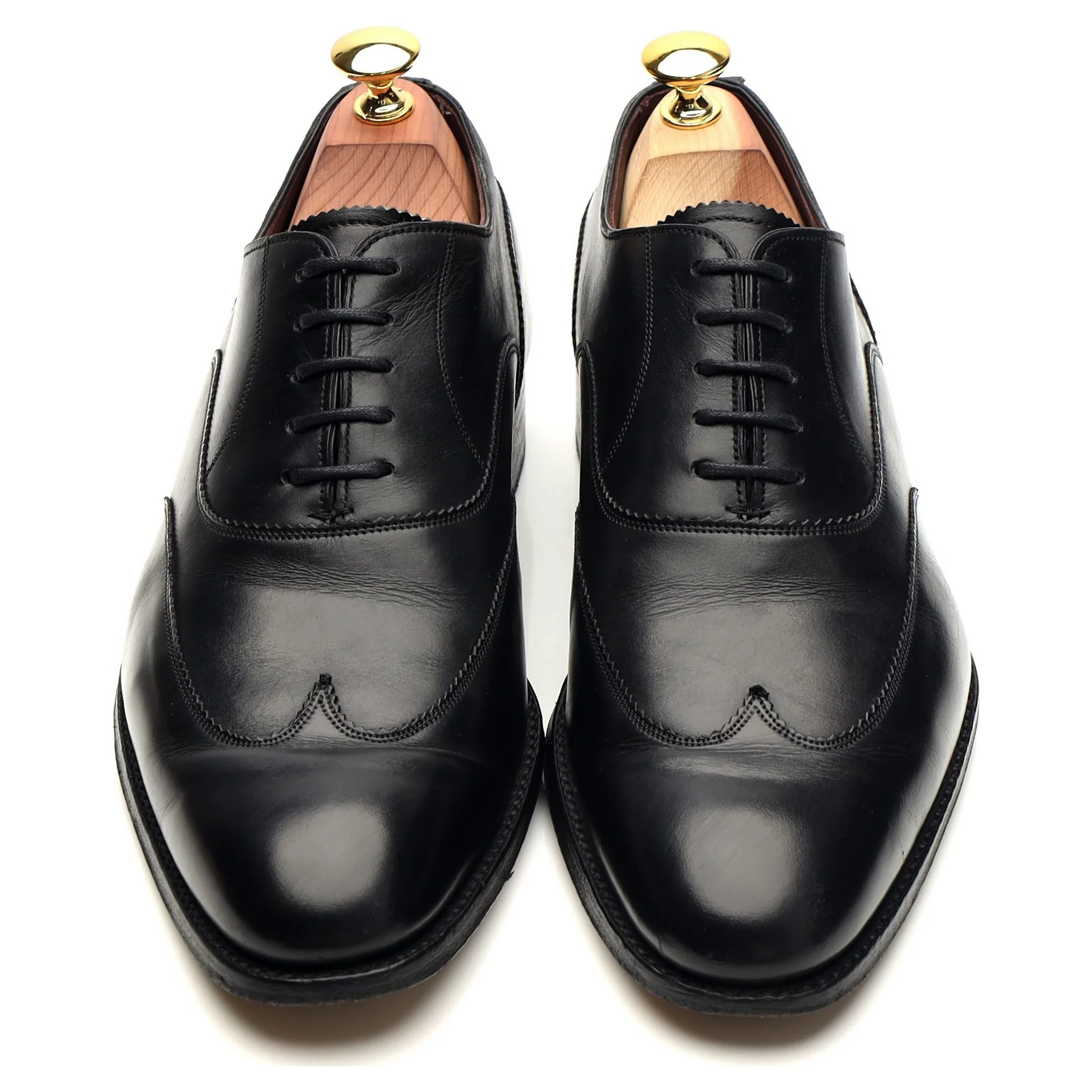 Imperial 'Balmoral' Black Leather Oxford UK 7.5 G - Image 2
