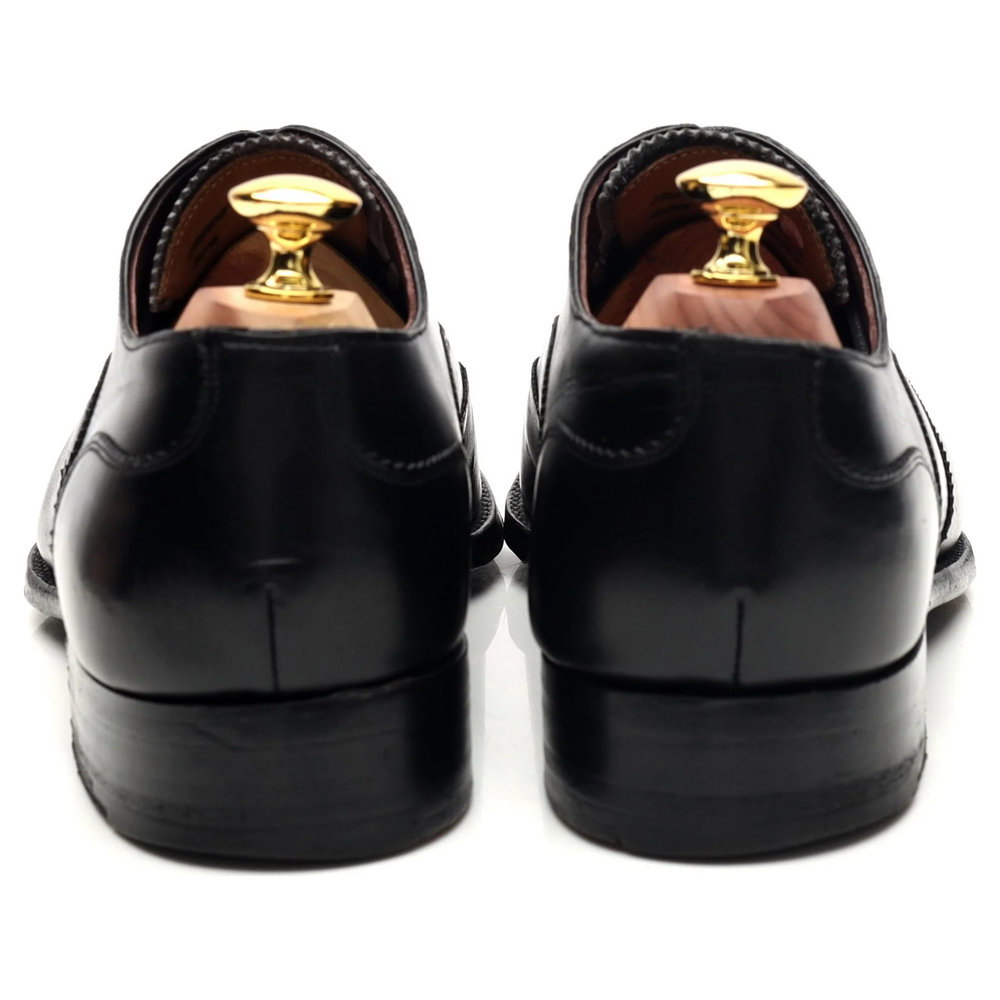 Imperial 'Balmoral' Black Leather Oxford UK 7.5 G - Image 4