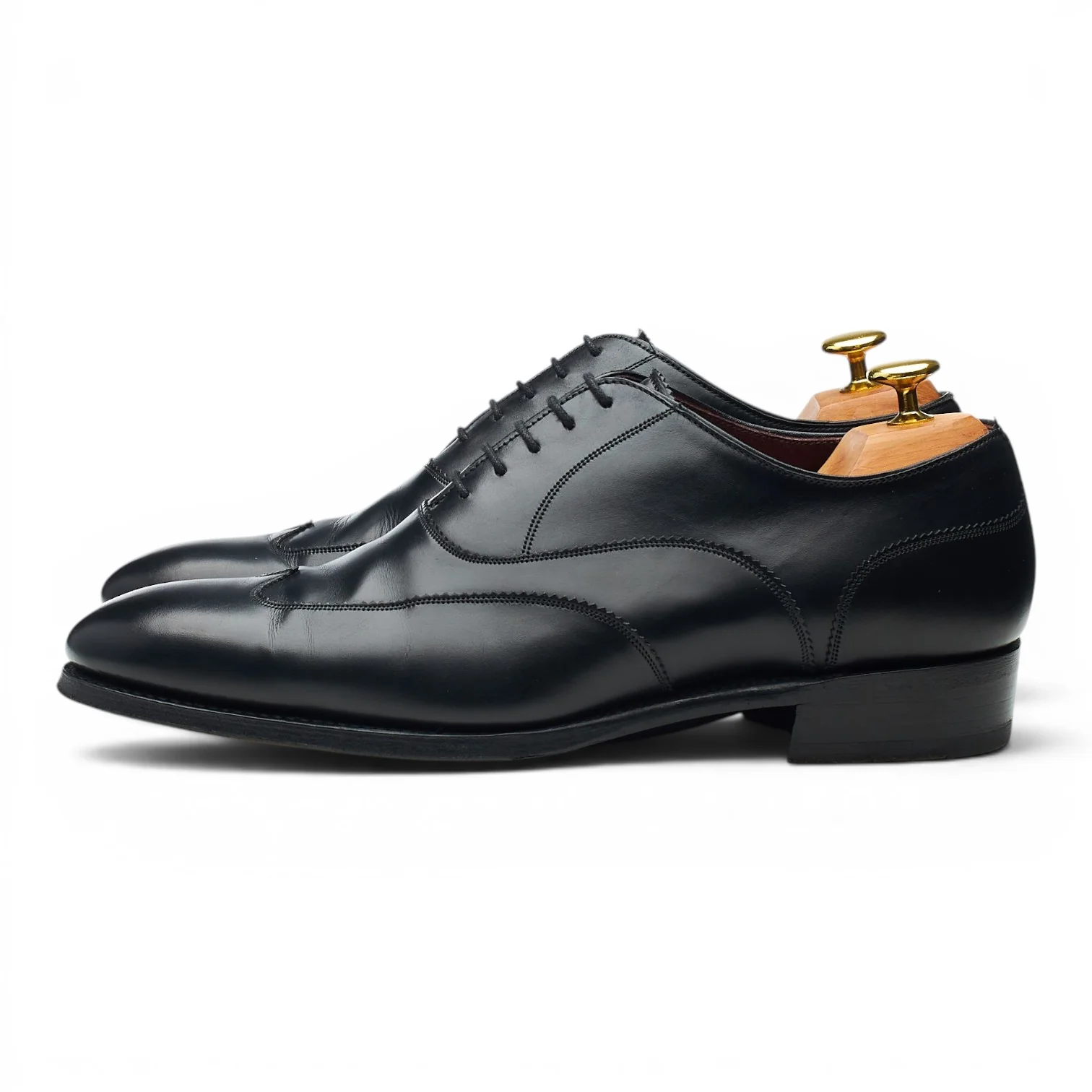 Imperial 'Balmoral' Black Leather Oxford UK 8.5 F - Image 3